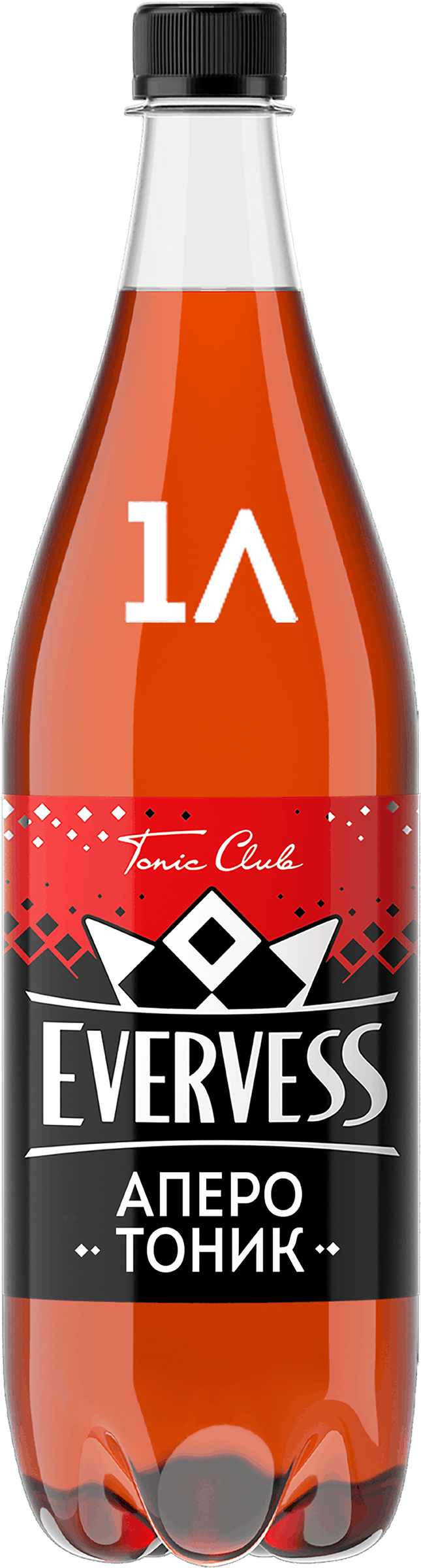 Изображение товара Напиток EVERVESS Аперо тоник 1л ароматизированный сильногазированный