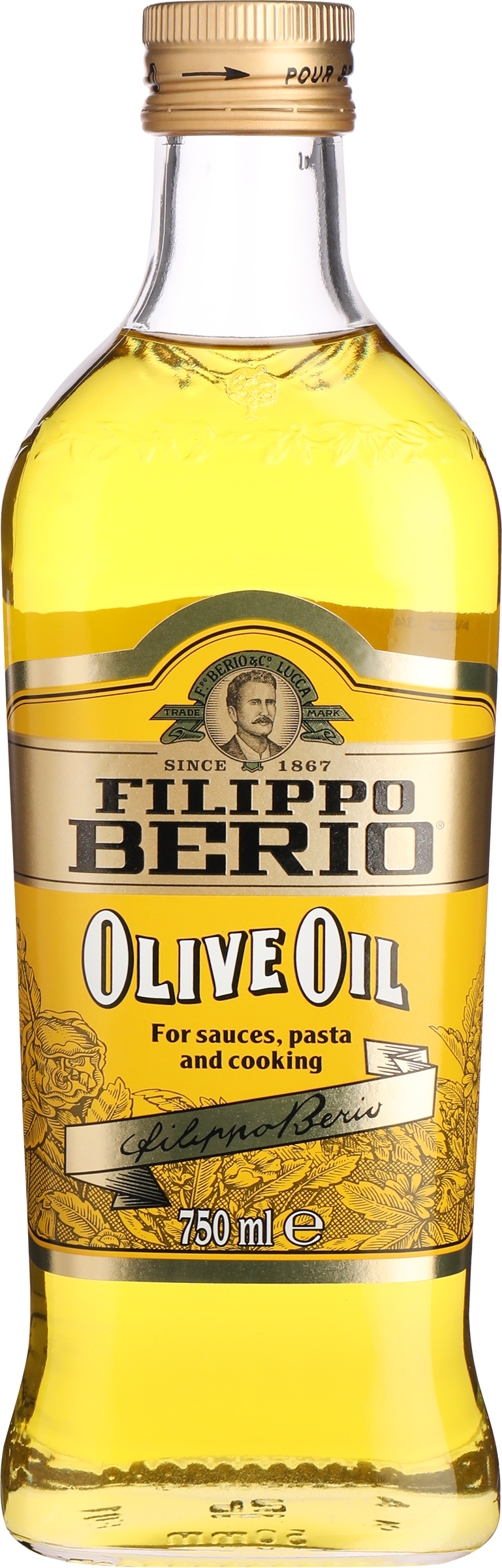 Изображение товара Масло оливковое FILIPPO BERIO рафинированное, 750мл
