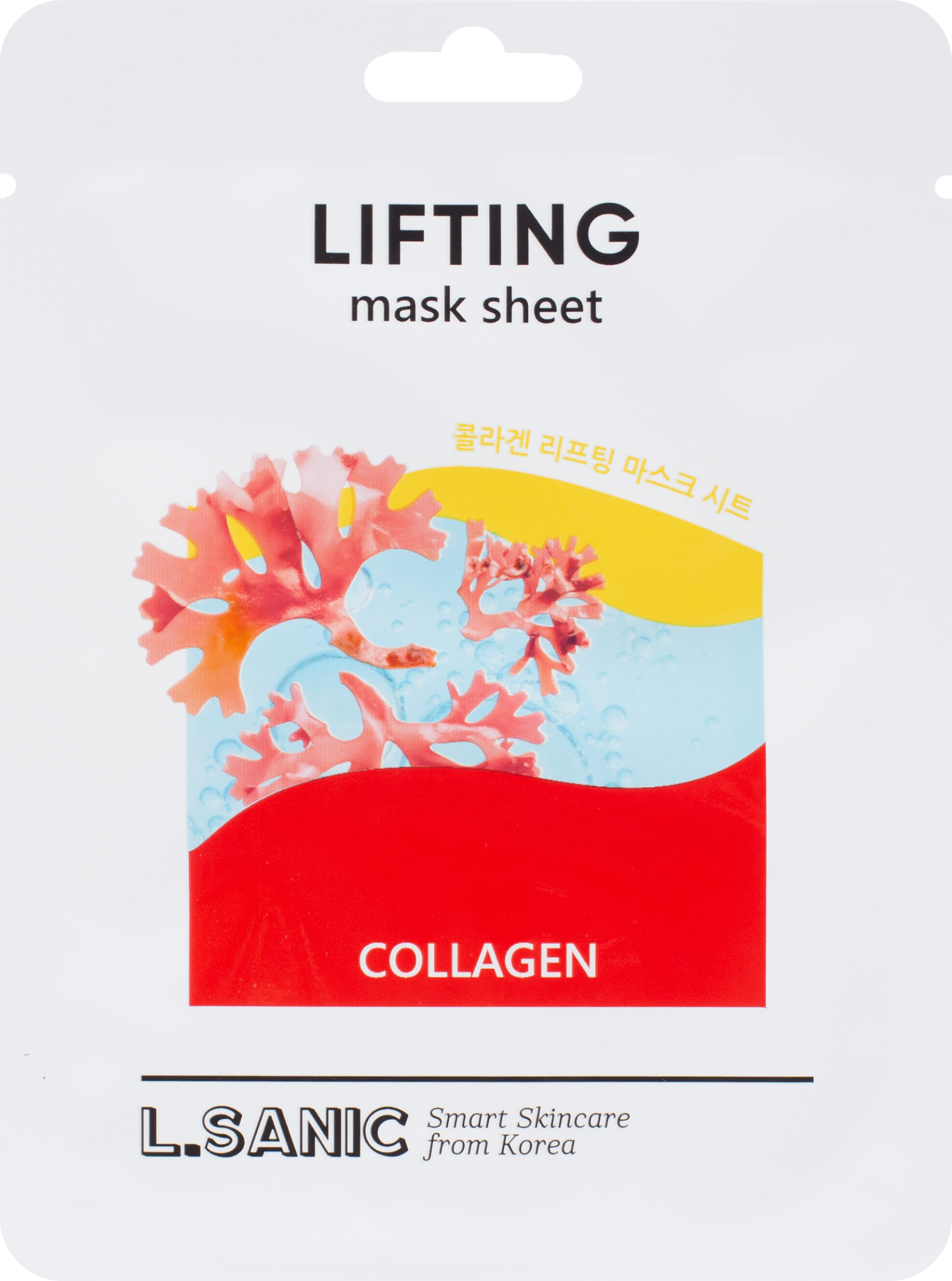 Изображение товара Маска тканевая L.SANIC Коллагеновая с эффектом лифтинга 25мл