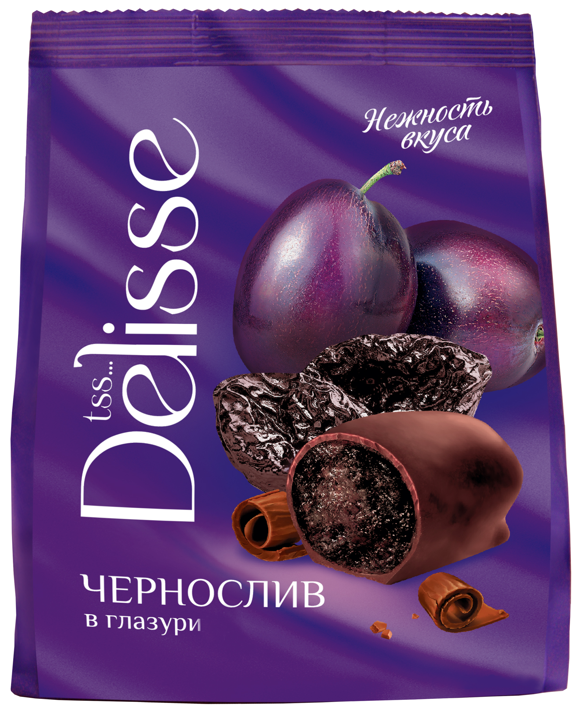 Изображение товара Конфеты DELISSE чернослив в глазури, 200г