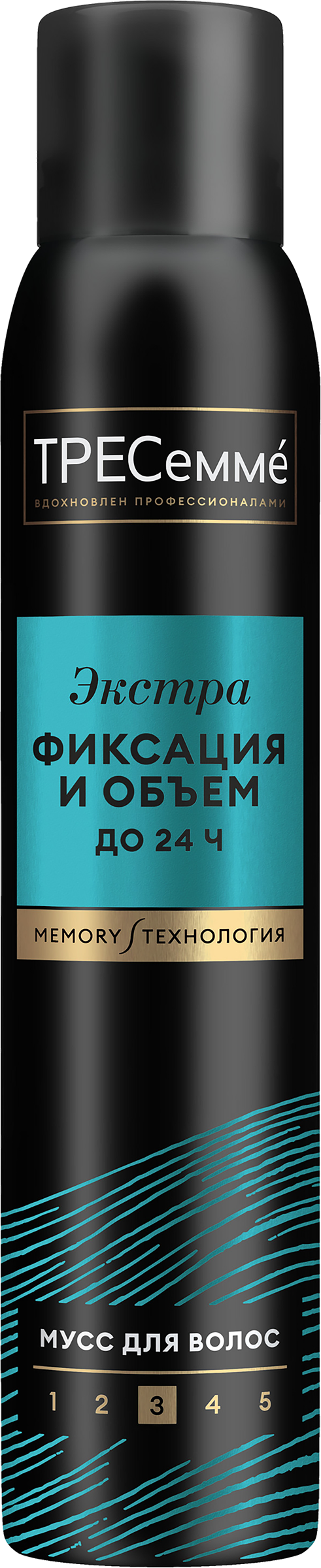 Изображение товара Мусс для укладки волос TRESEMME Beauty-full volume экстра фиксация egl, 200мл