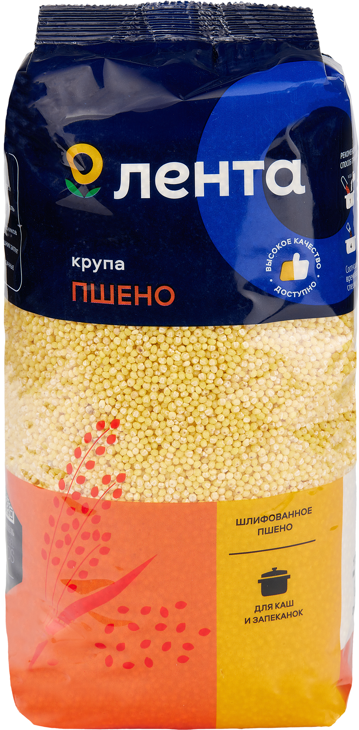 Изображение товара Пшено ЛЕНТА, 1кг
