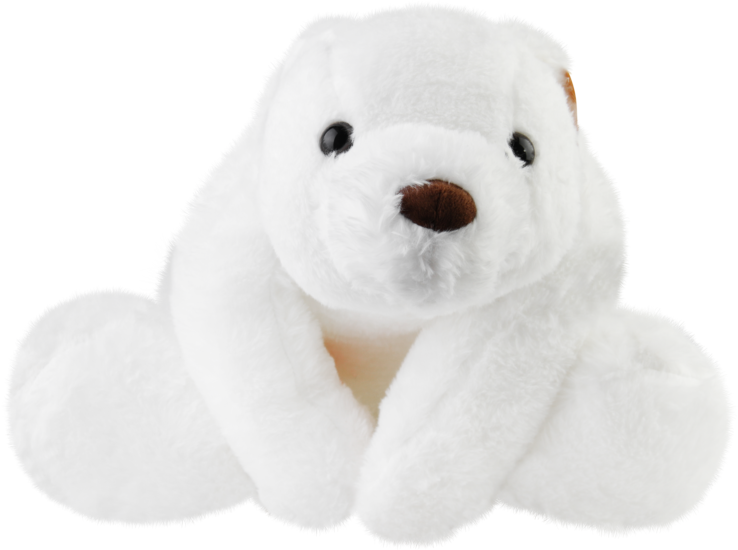 Изображение товара Игрушка мягкая BIGGA Медвежонок белый, 80см, Арт. CW24A-022-80cm