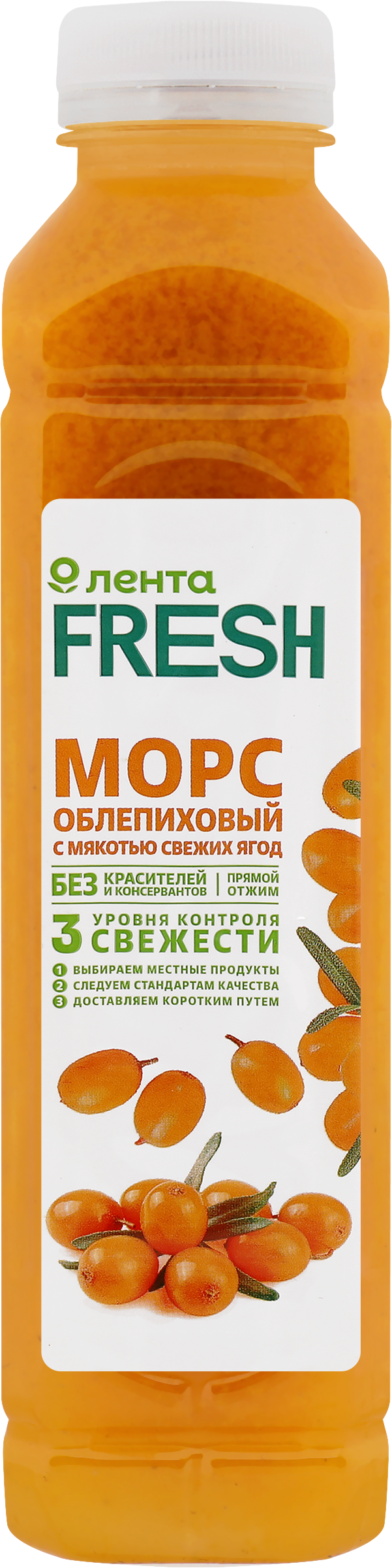 Изображение товара Морс ЛЕНТА FRESH облепиховый, 500мл