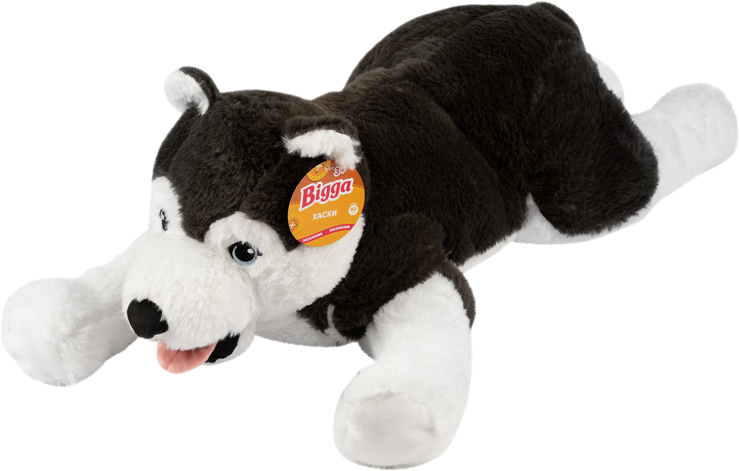 Изображение товара Игрушка мягкая BIGGA Хаски 80см, Арт. CW24A-104-80cm