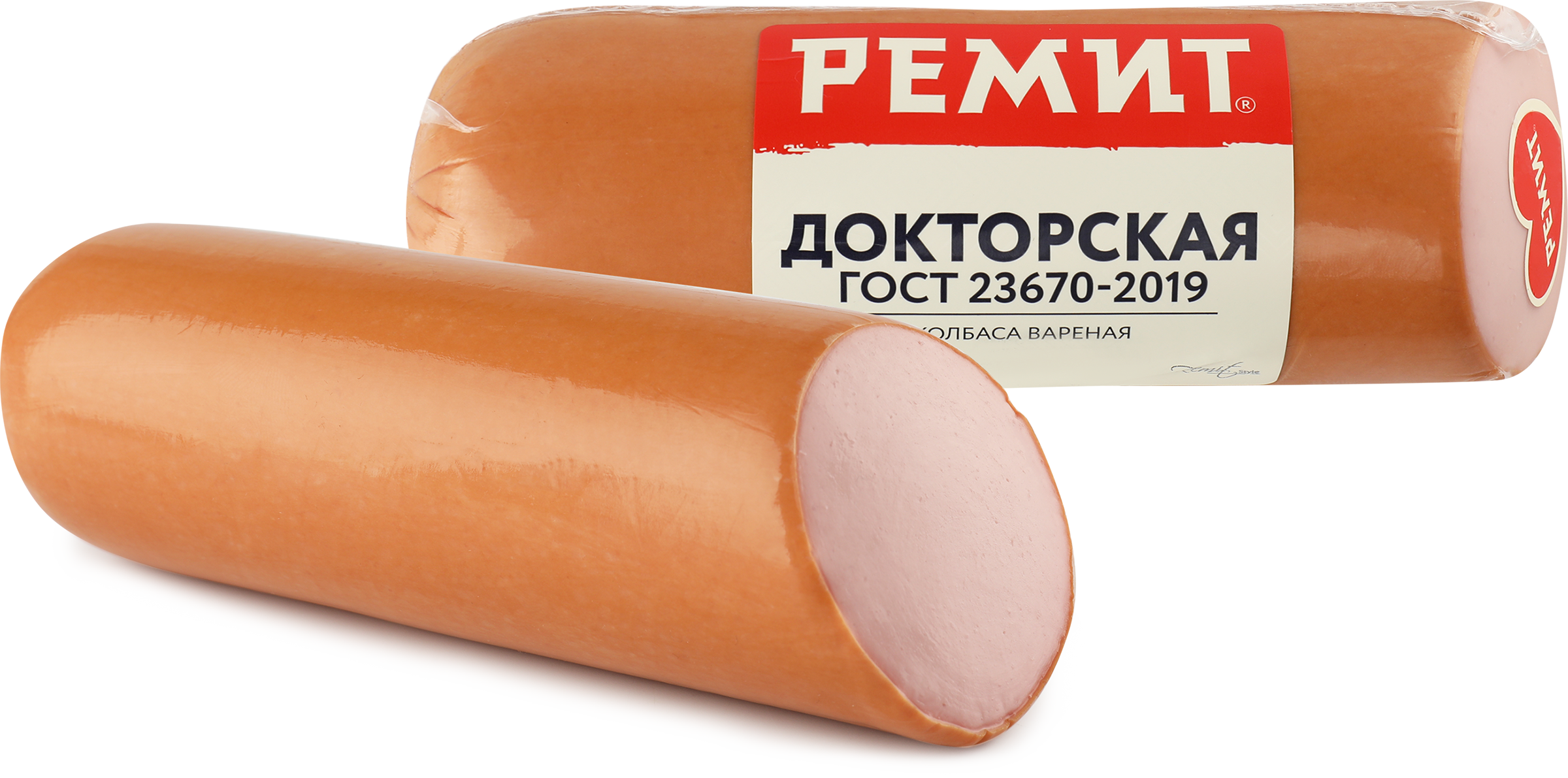 Изображение товара Колбаса вареная РЕМИТ Докторская, 320г