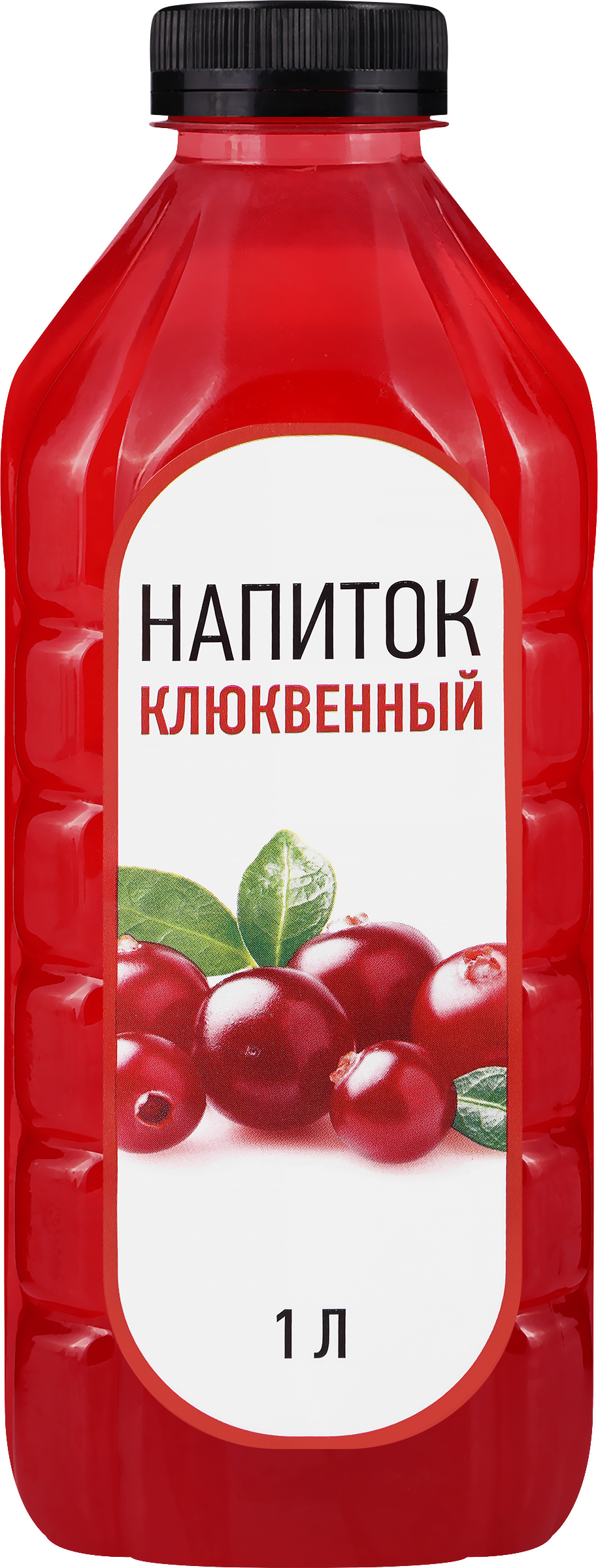 Изображение товара Напиток Клюквенный негазированный 1л - натуральный сокосодержащий