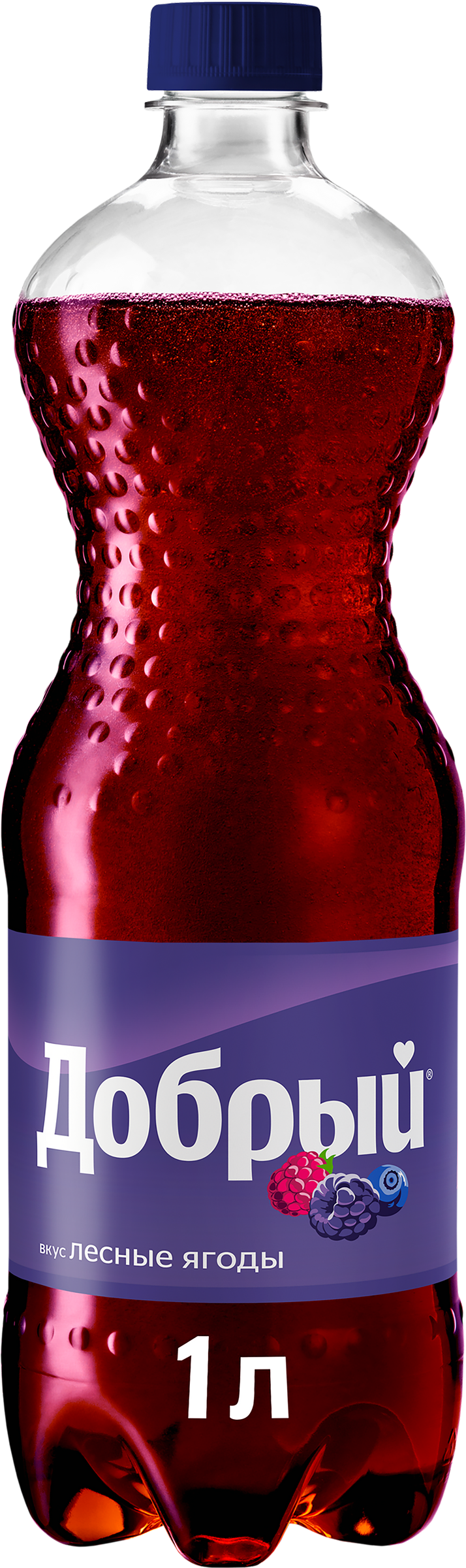 Изображение товара Напиток ДОБРЫЙ Лесные ягоды сильногазированный 1л освежающий лимонад ягодный