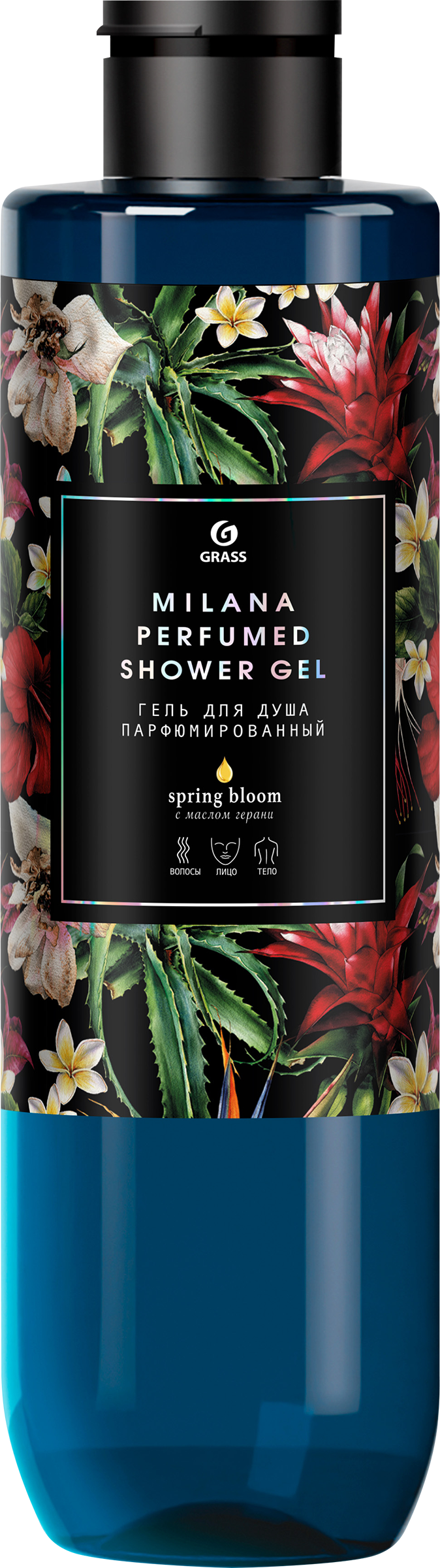 Изображение товара Гель для душа GRASS Milana Spring Bloom, парфюмированный 350мл