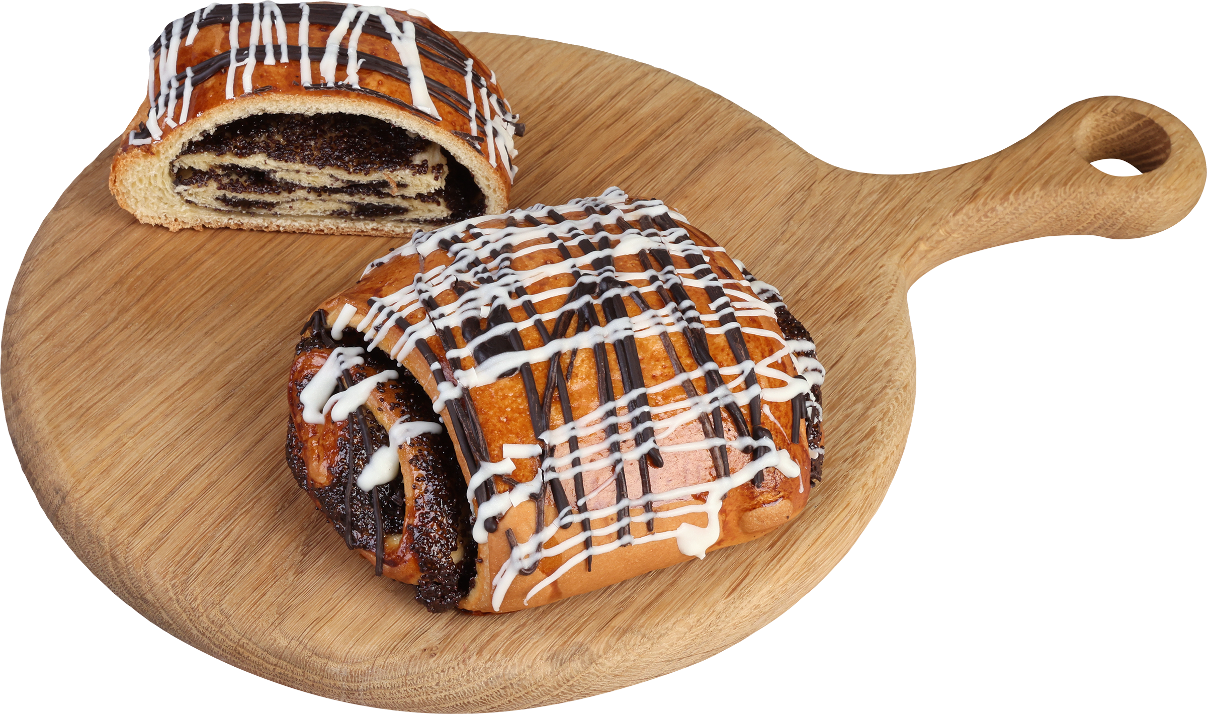 Изображение товара Рулет с маком 130г сдобная выпечка натуральный вкус