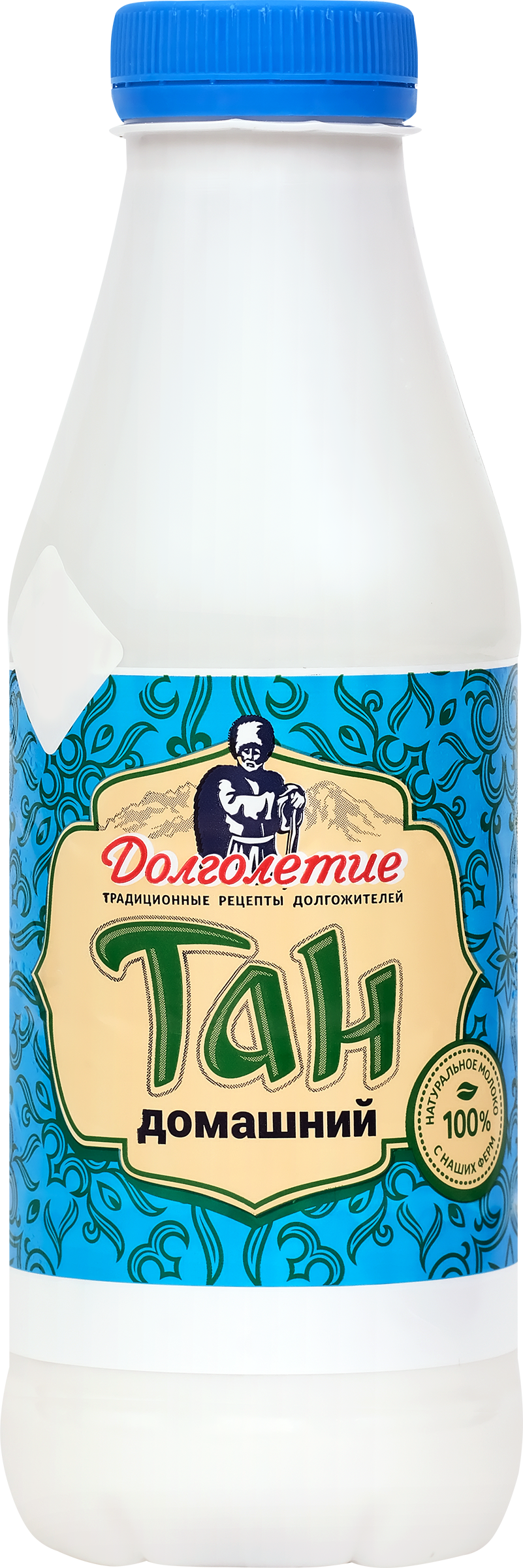 Изображение товара Тан ДОЛГОЛЕТИЕ Домашний 1% без змж - натуральный молочный напиток 500г