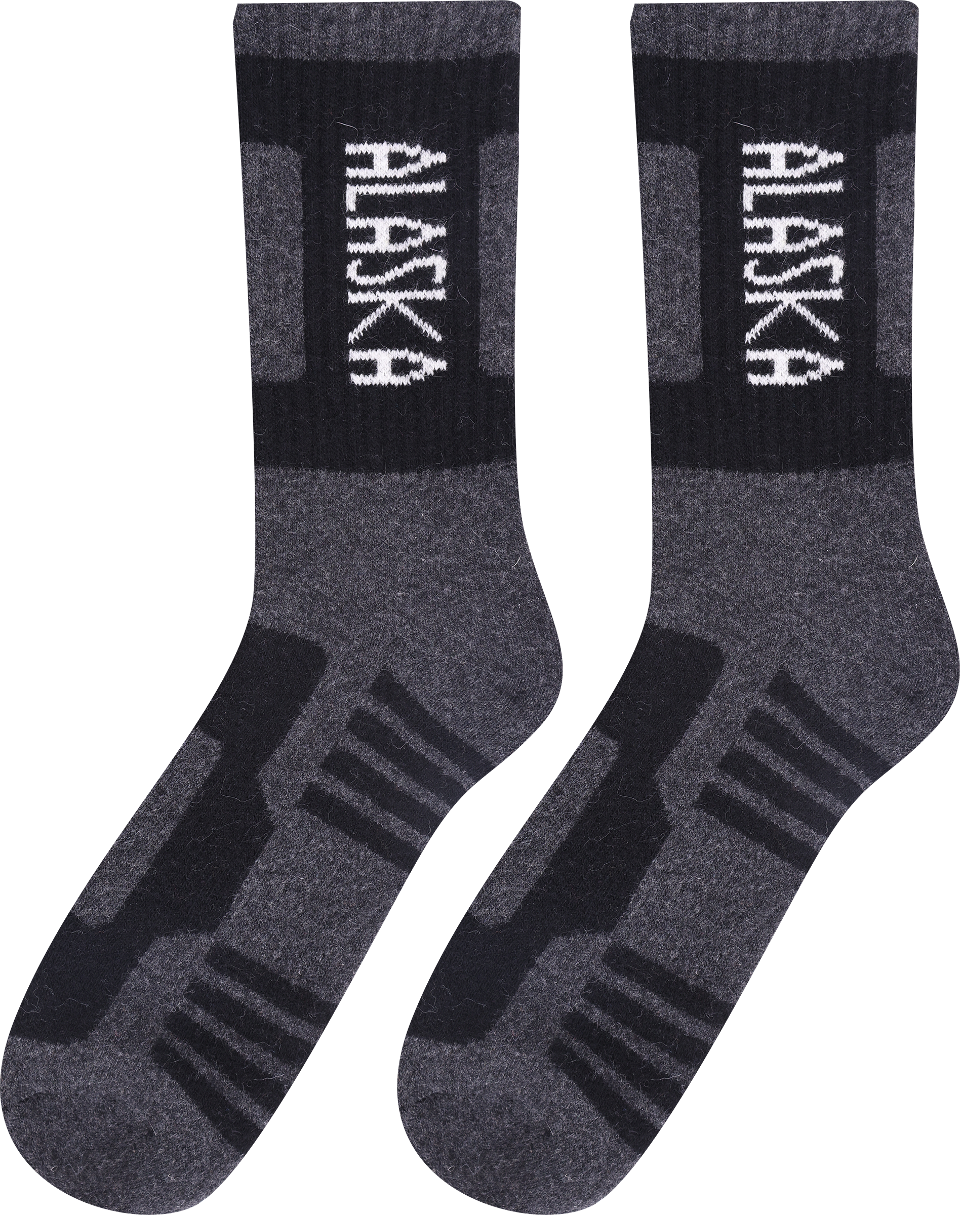 Изображение товара Мужские носки INWIN темно-серый меланж 25-29 см комфорт и тепло