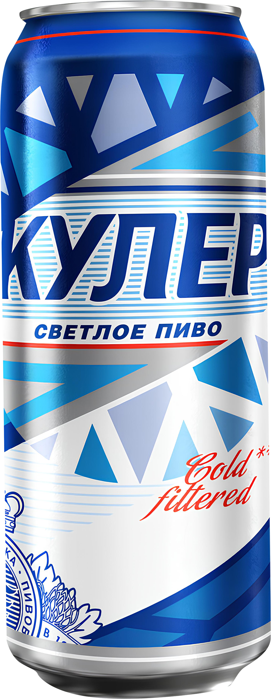 Изображение товара Пиво светлое БАЛТИКА Кулер пастеризованное 4,7%, 0.45л