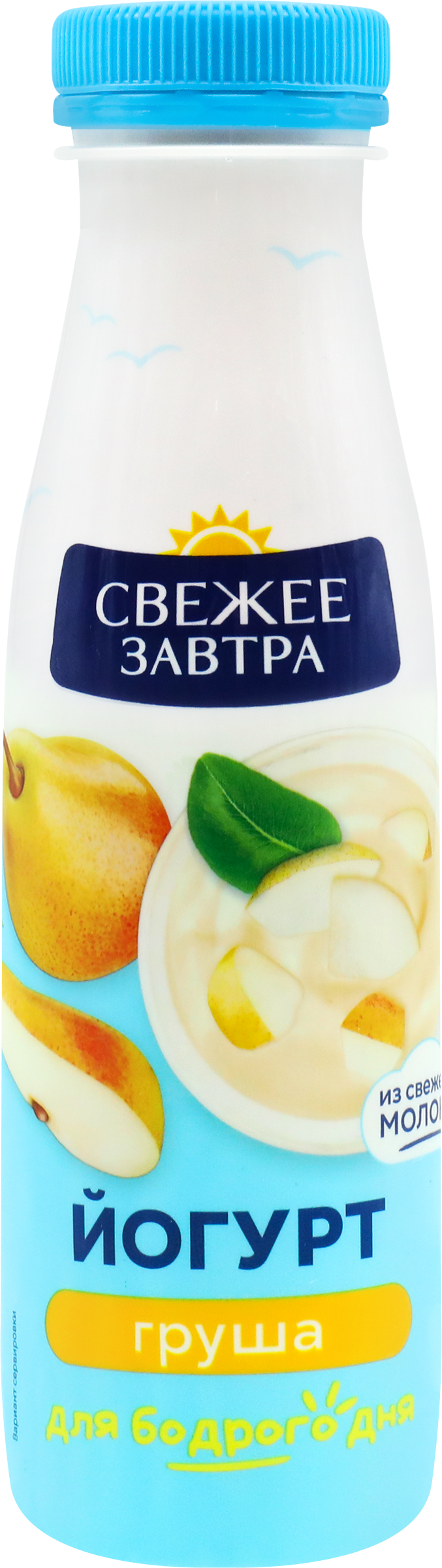 Изображение товара Йогурт питьевой СВЕЖЕЕ ЗАВТРА Груша 1,9% без змж 260г