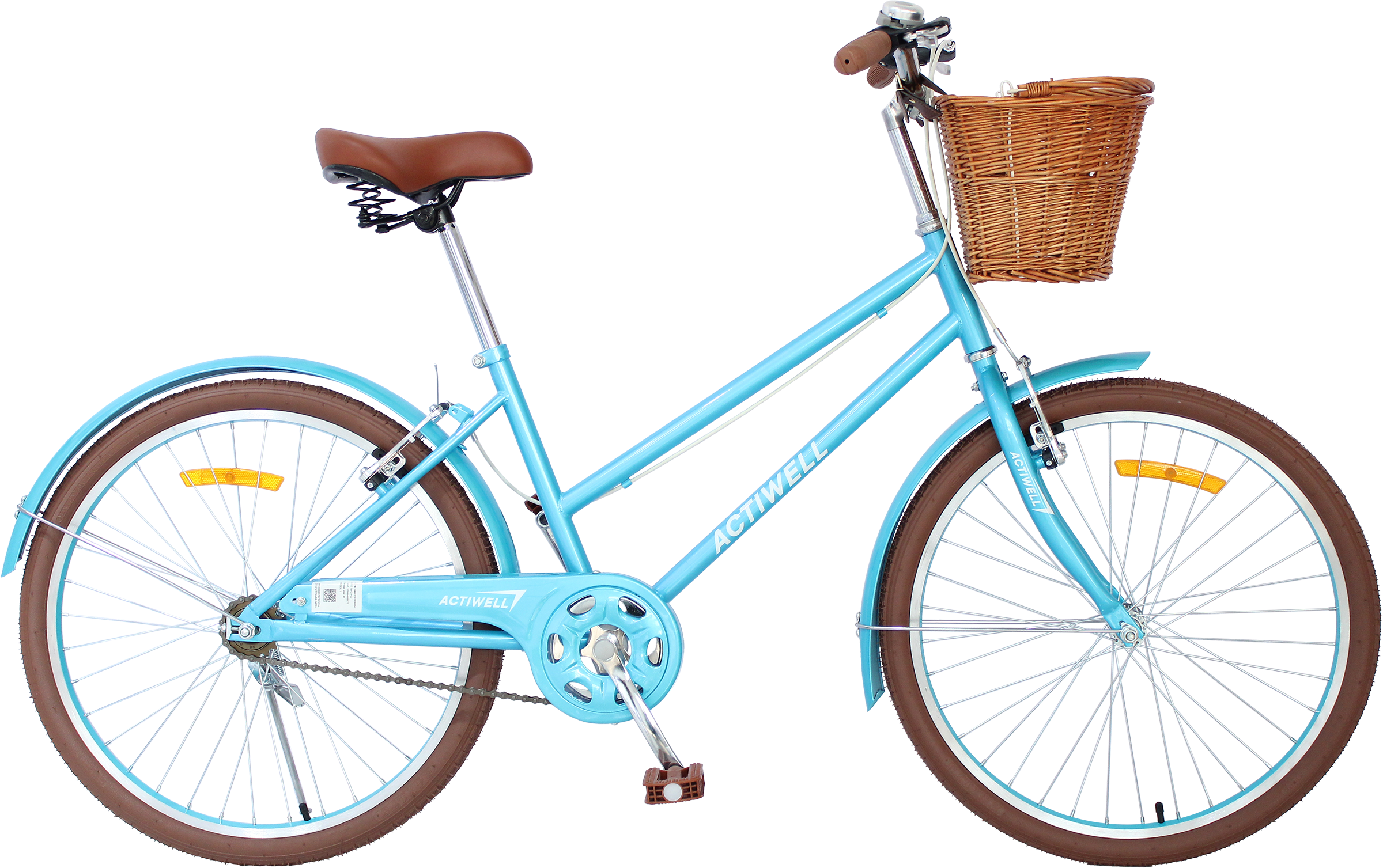 Изображение товара Велосипед ACTIWELL City CTY26ST-UW с колесами 24" и стальной рамой