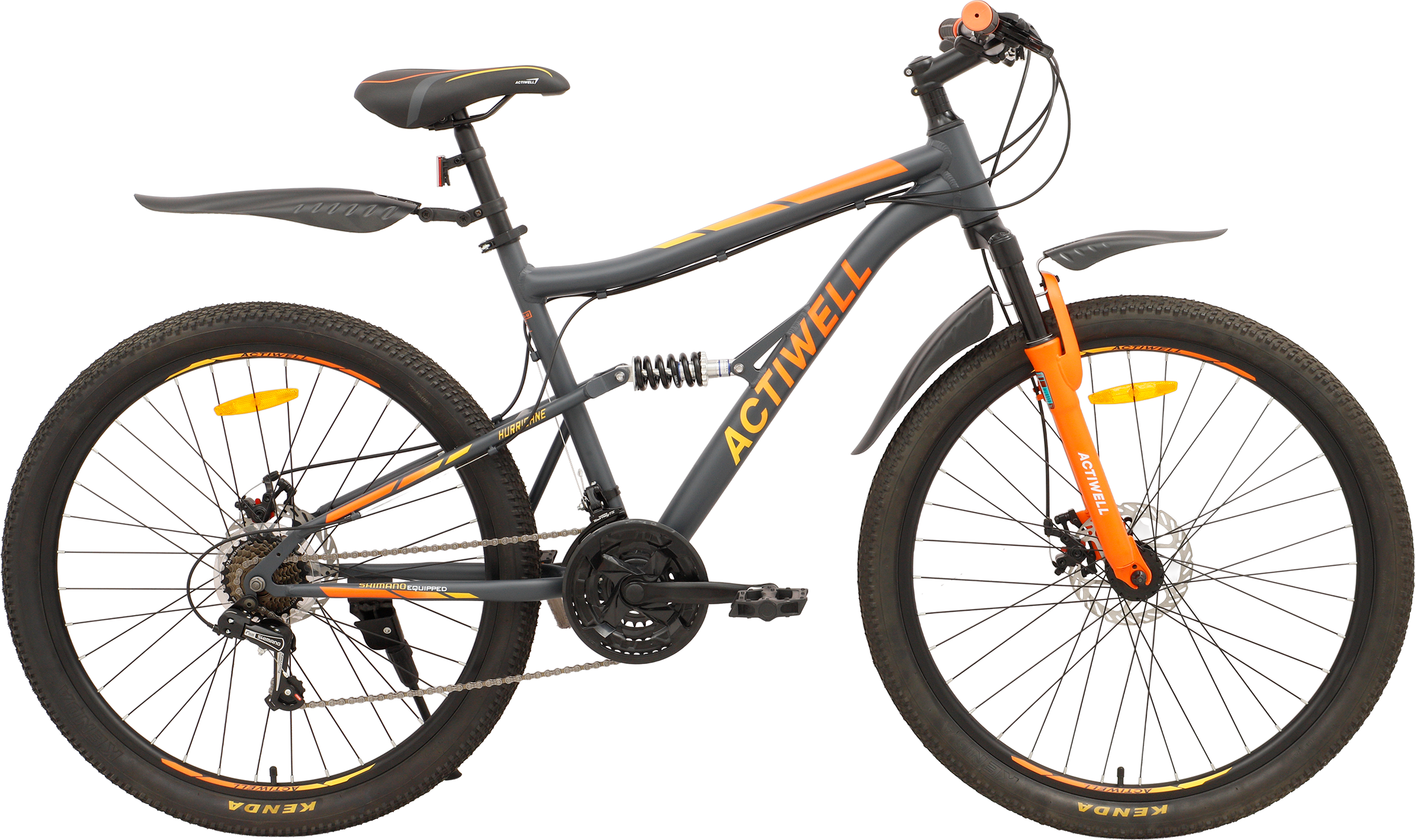 Изображение товара ACTIWELL Hurricane: вело 27,5" рама 18,5" 21 скорость