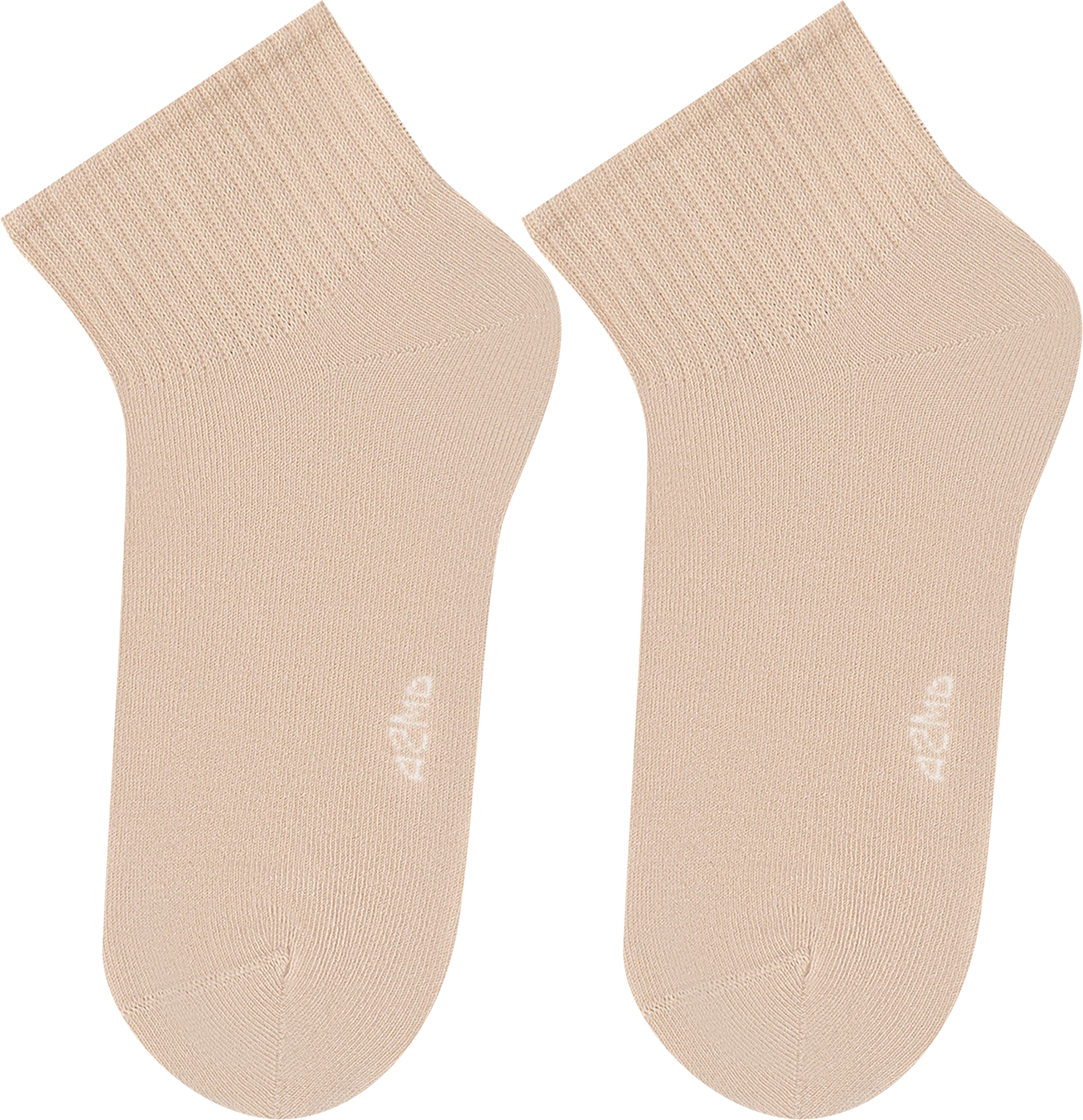 Изображение товара Женские носки OMSA Eco бежевые 35-41 натуральный хлопок полиамид эластан