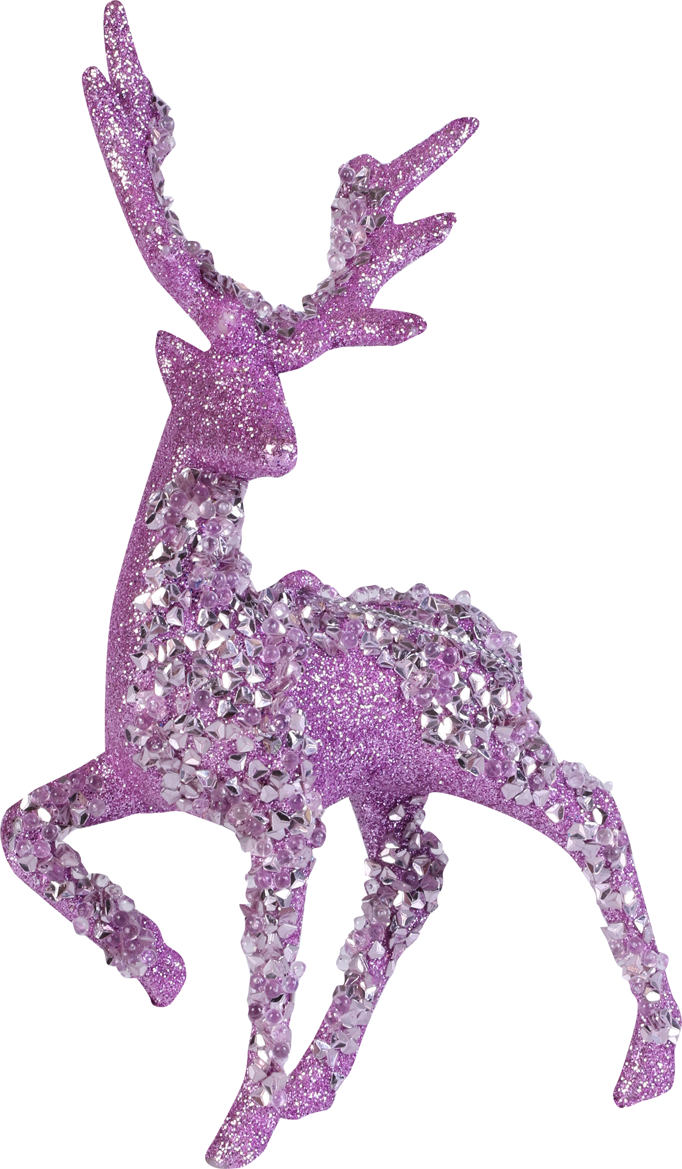 Изображение товара Украшение елочное HOMECLUB блестящие олени, яркие украшения для новогодней елки