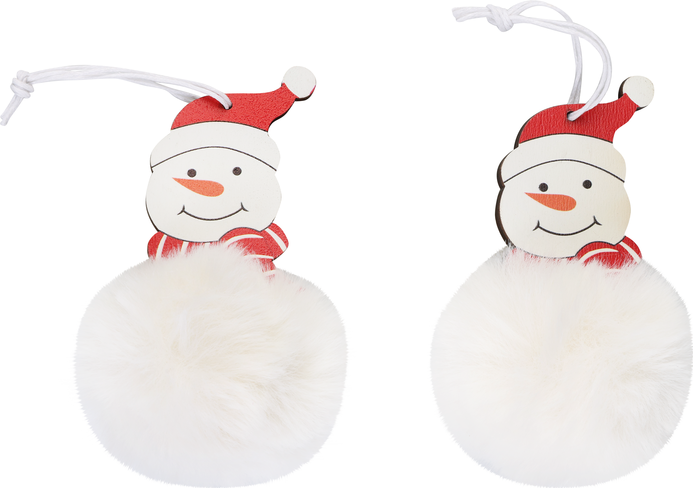 Изображение товара Украшение елочное HOMECLUB Пушистый олень, 11см, яркое новогоднее украшение