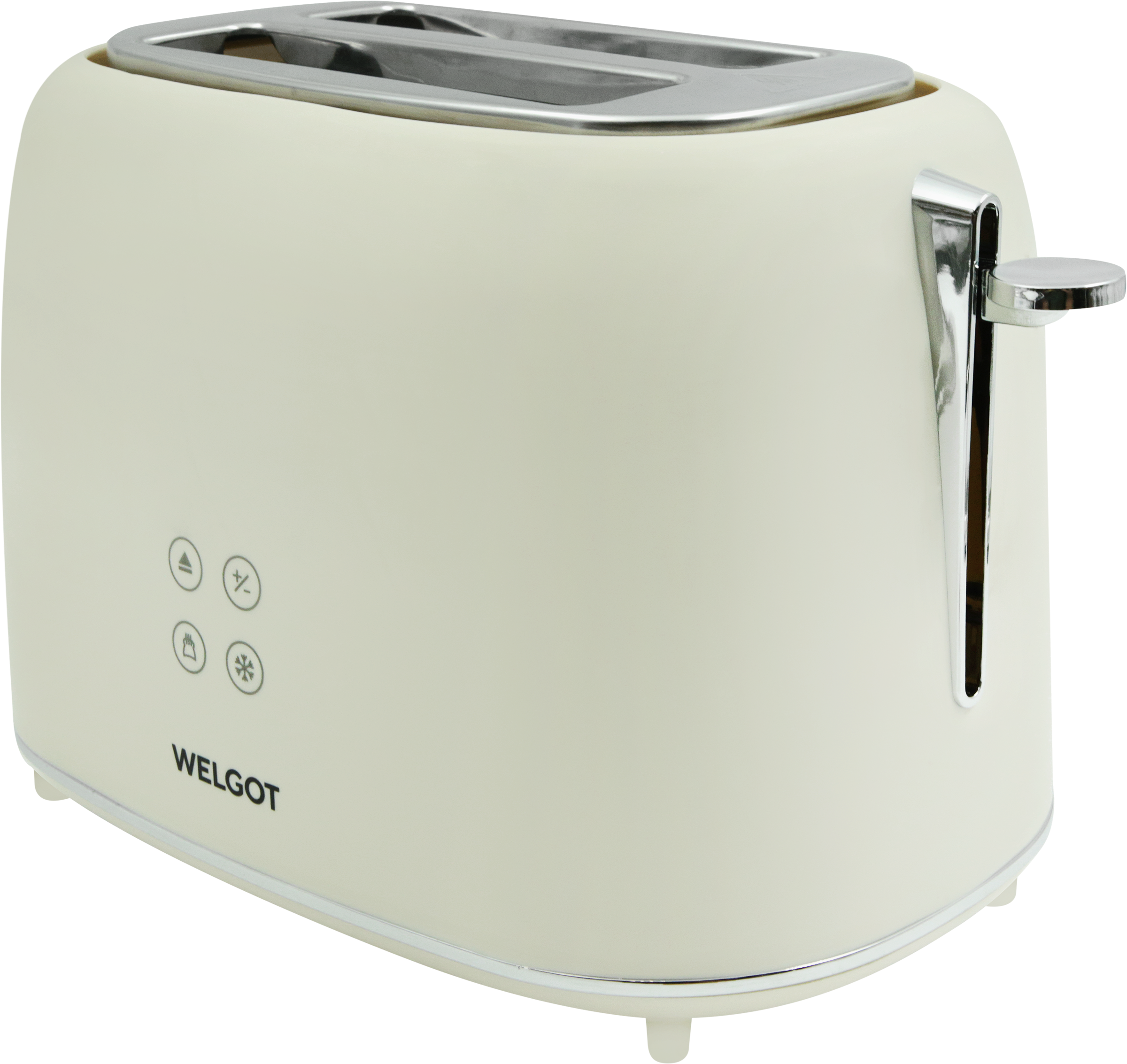 Изображение товара Тостер WELGOT Nude с электронным дисплеем ST-284D