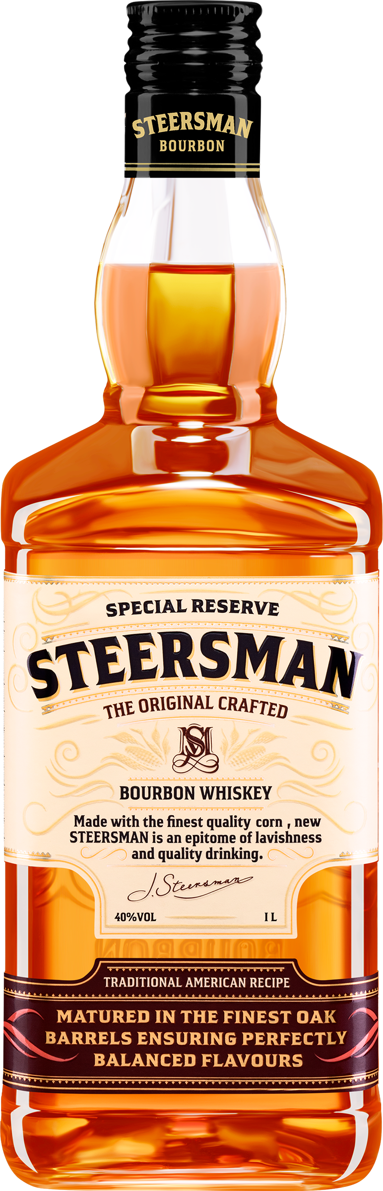 Изображение товара Виски STEERSMAN зерновой 40%, 1л