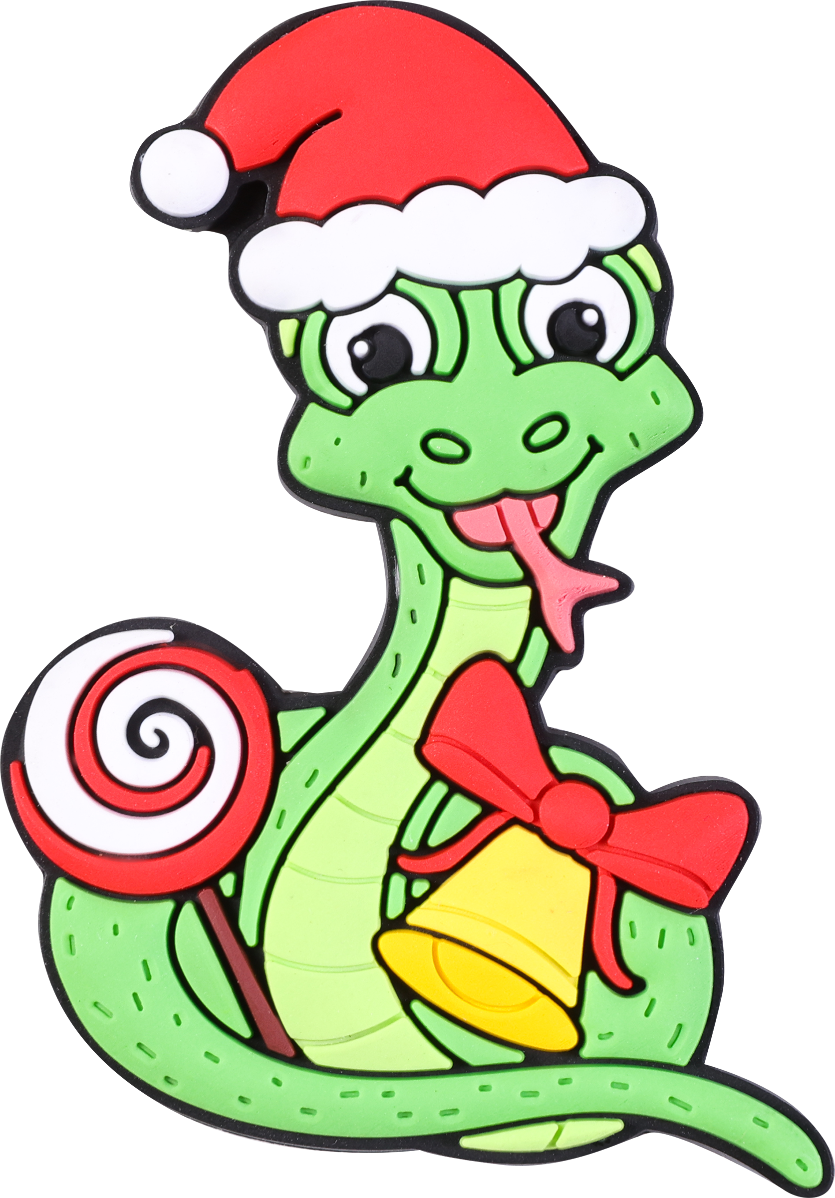 Изображение товара Новогодний магнит с изображением змейки 7см HOMECLUB праздничный декор