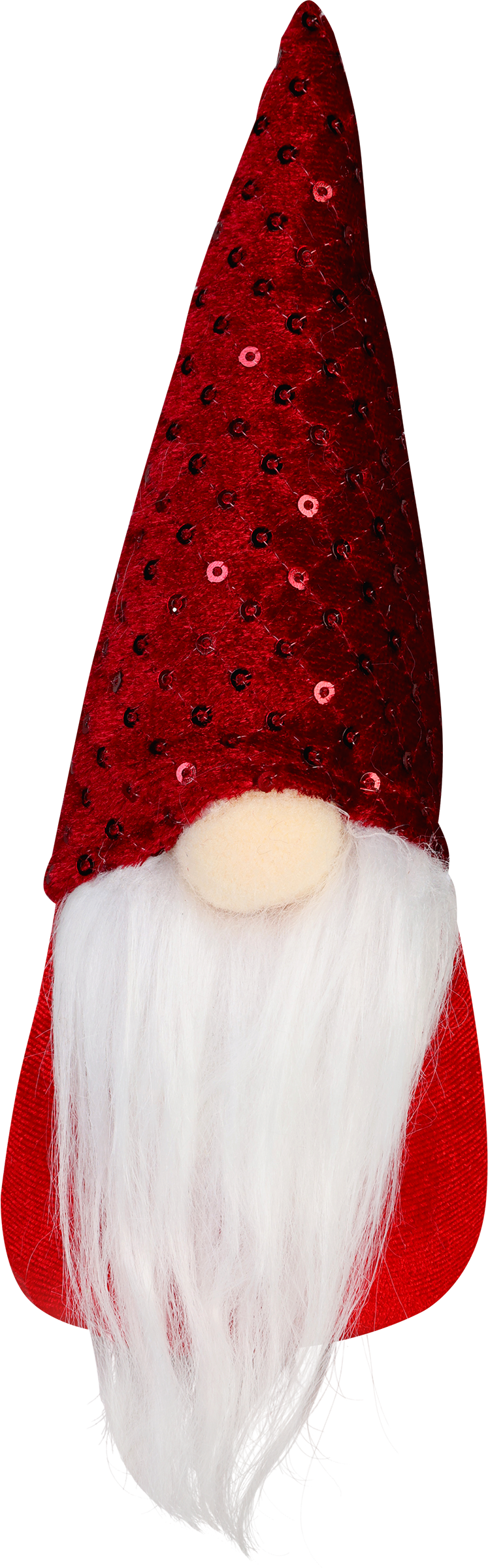 Изображение товара Новогодняя фигура Гномик в шапочке HOMECLUB 18 см для праздничного декора