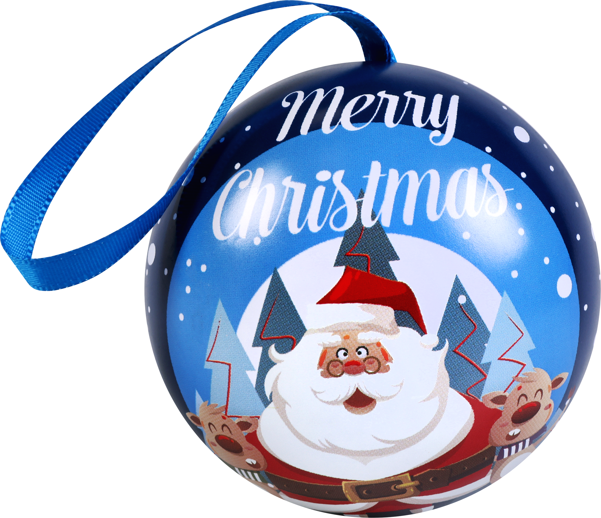 Изображение товара Новогодняя свеча-шар HOMECLUB с дизайном в ассортименте, 8x8x8 см, подарок