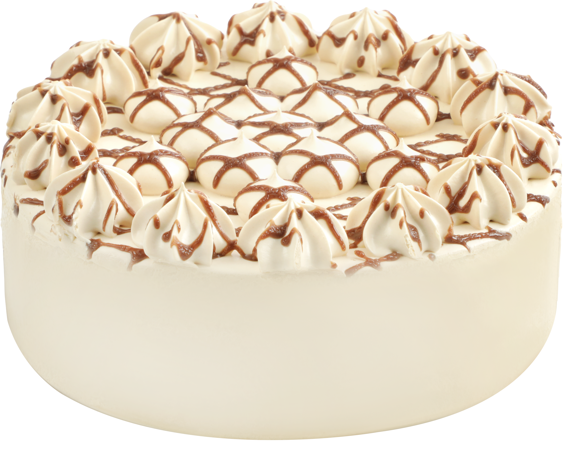 Изображение товара Торт MIREL Сливочная карамель 650г бисквитный десерт для праздников