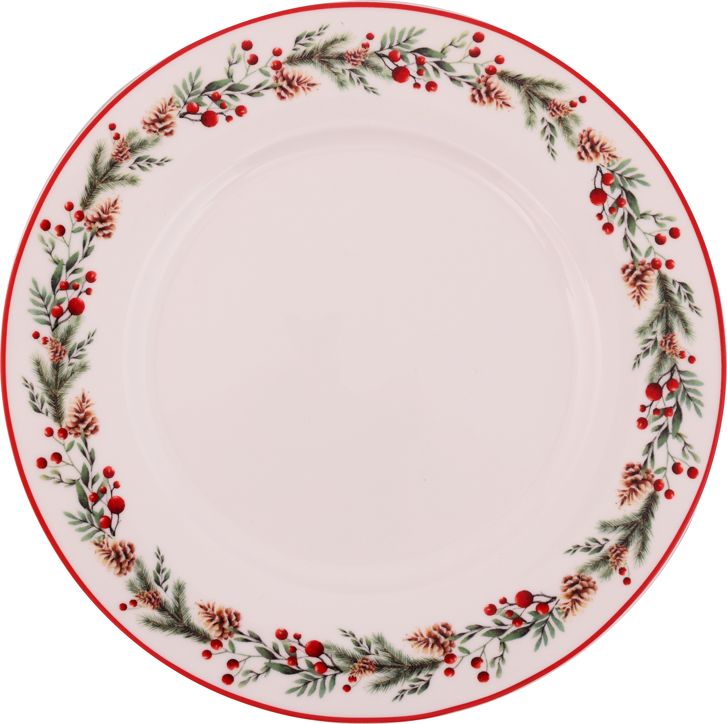 Изображение товара Тарелка десертная HOMECLUB Red Berries 20,2см, фарфор, Арт. ED-p2