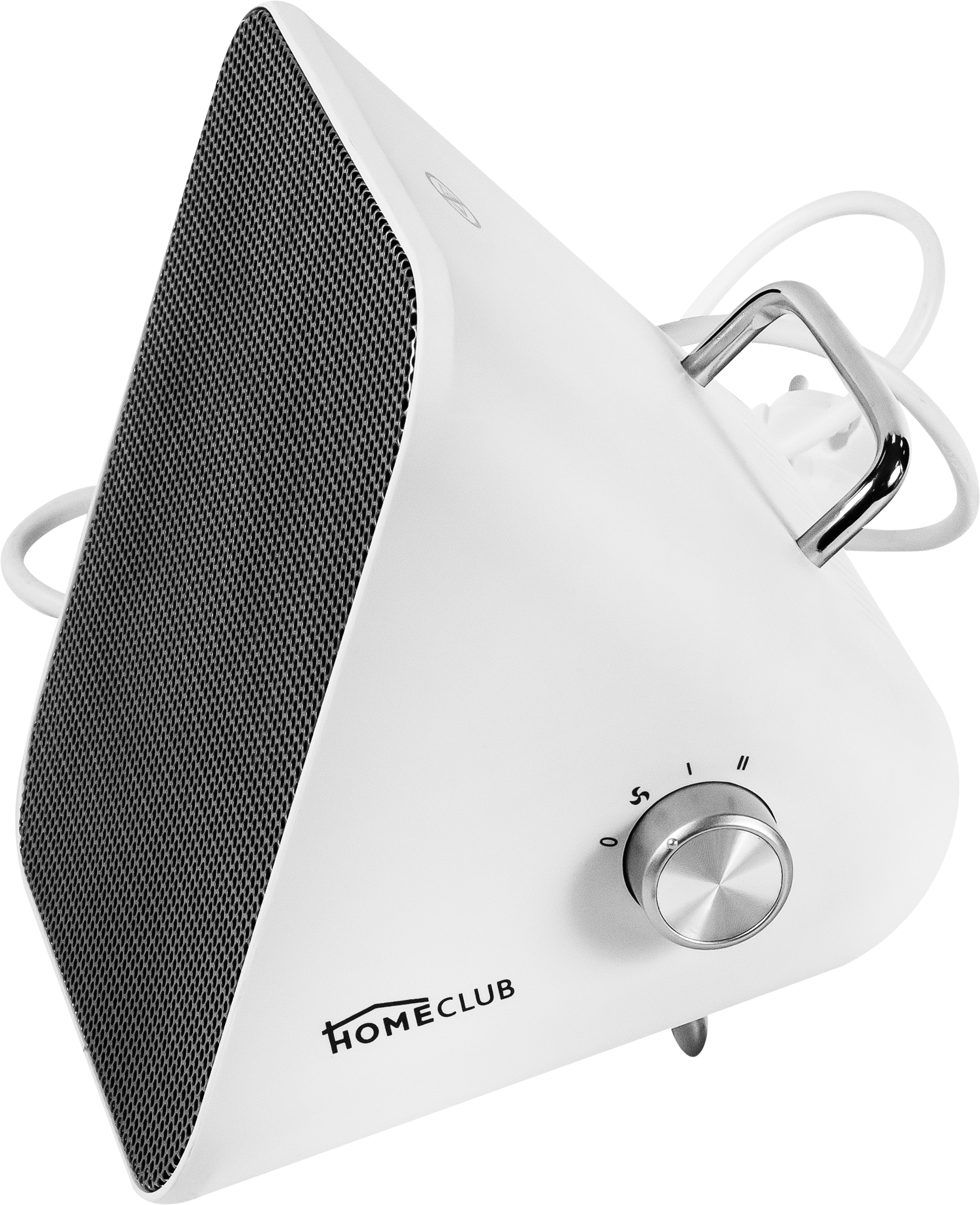 Изображение товара Тепловентилятор HOMECLUB P3 керамический с защитой от перегрева 220В белый компактный