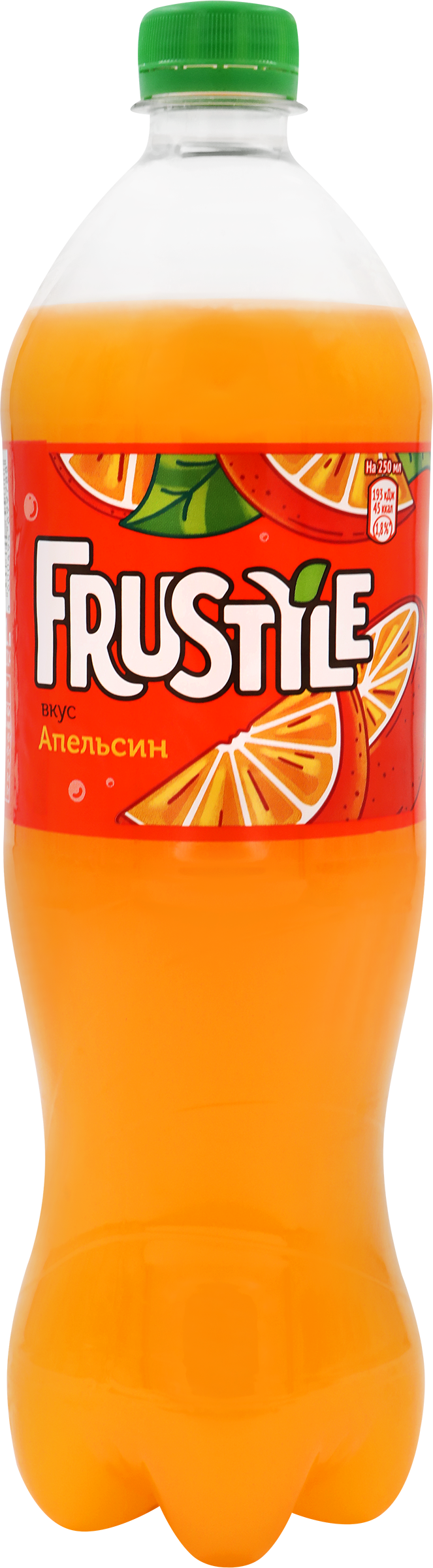 Изображение товара Напиток ФРУСТАЙЛ Апельсин сильногазированный, 1л