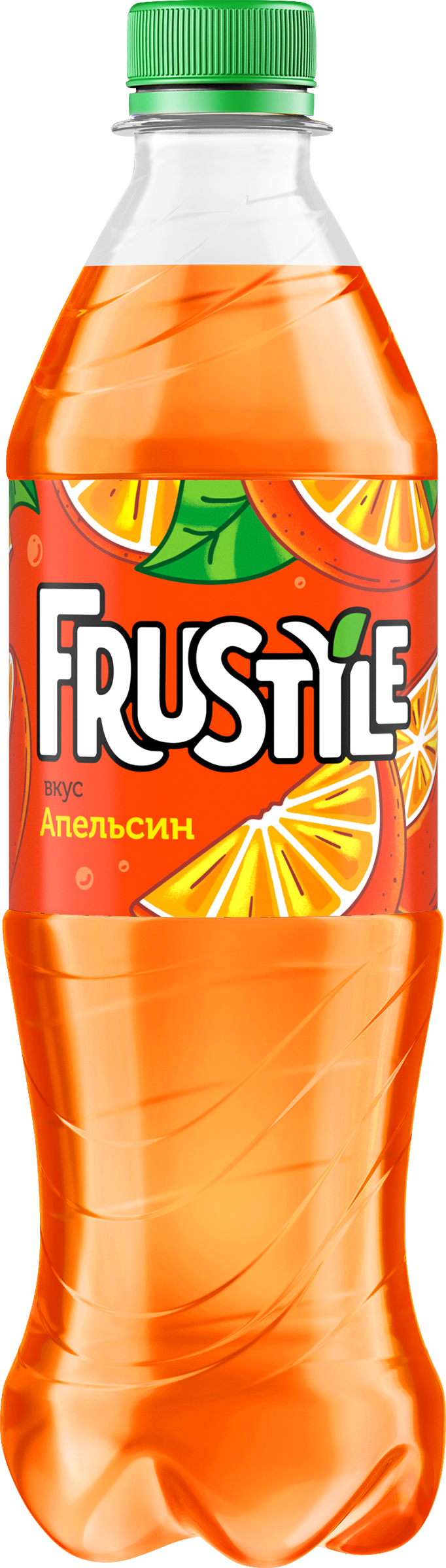 Изображение товара Напиток ФРУСТАЙЛ Апельсин сильногазированный, 0.5л