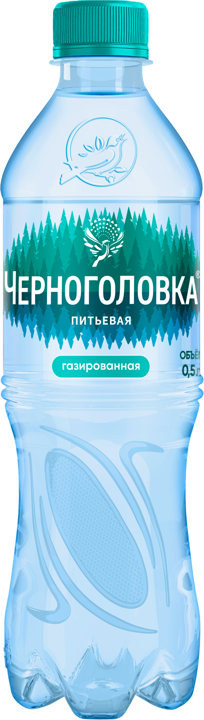 Изображение товара Вода питьевая ЧЕРНОГОЛОВСКАЯ газированная, 0.5л