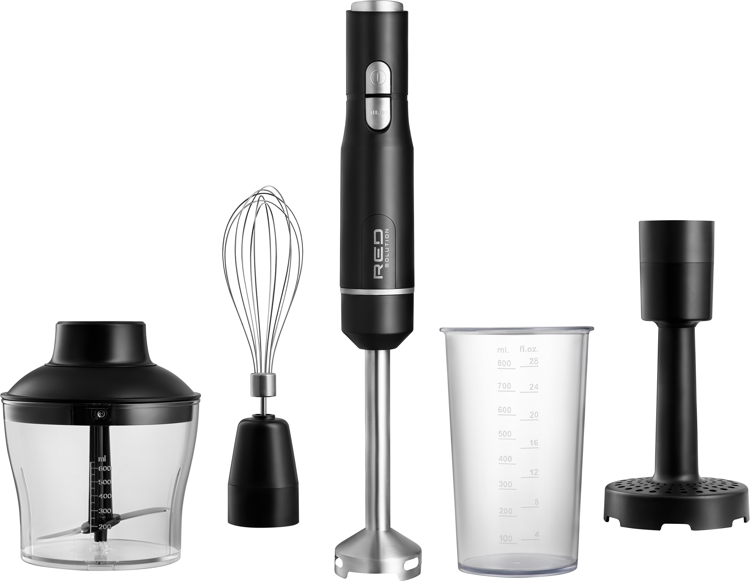 Изображение товара Блендер RED SOLUTION COLORSENSE 2906P, мощность 800-1200Вт, надежный кухонный прибор