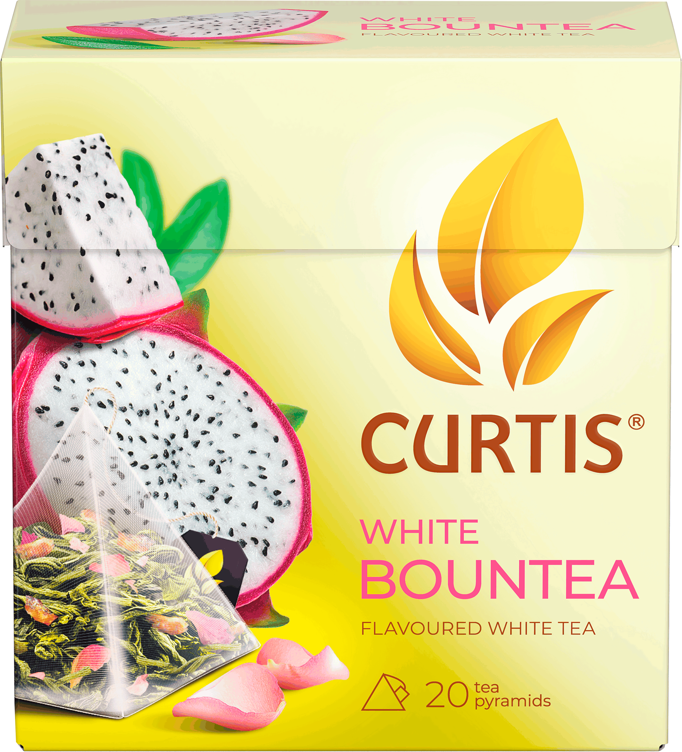 Изображение товара Чай белый CURTIS White Bountea 34г с ароматом питахайи и яблока