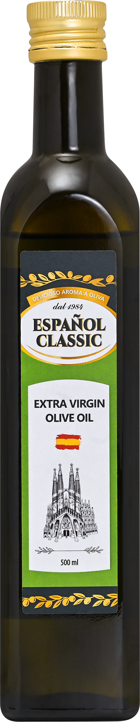 Изображение товара Масло оливковое ESPANOL CLASSIC Extra Virgin Olive Oil нерафинированное высшего качества, 500мл