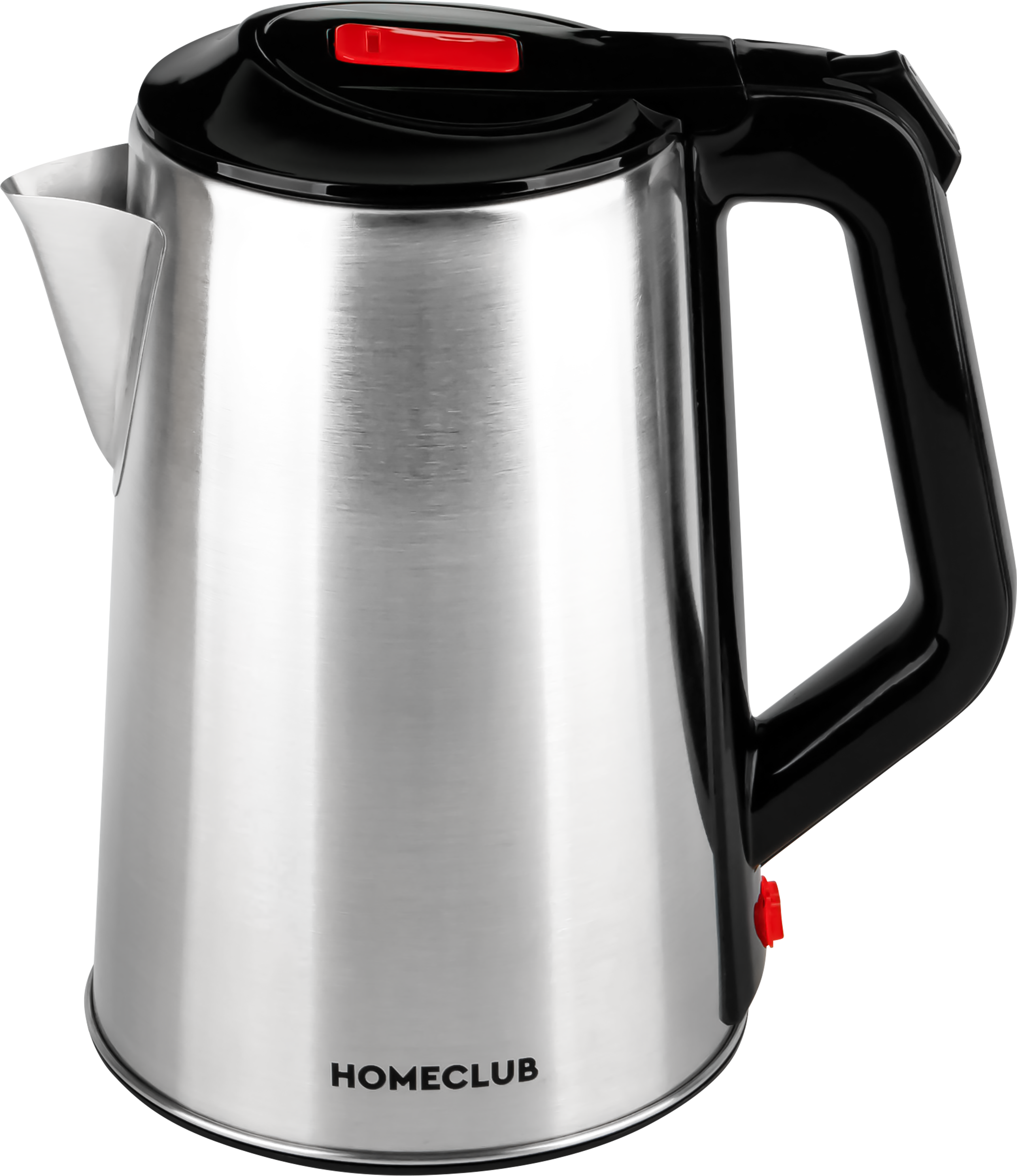 Изображение товара Металлический чайник HOMECLUB 1800Вт 2.3л с подсветкой и металлическим корпусом