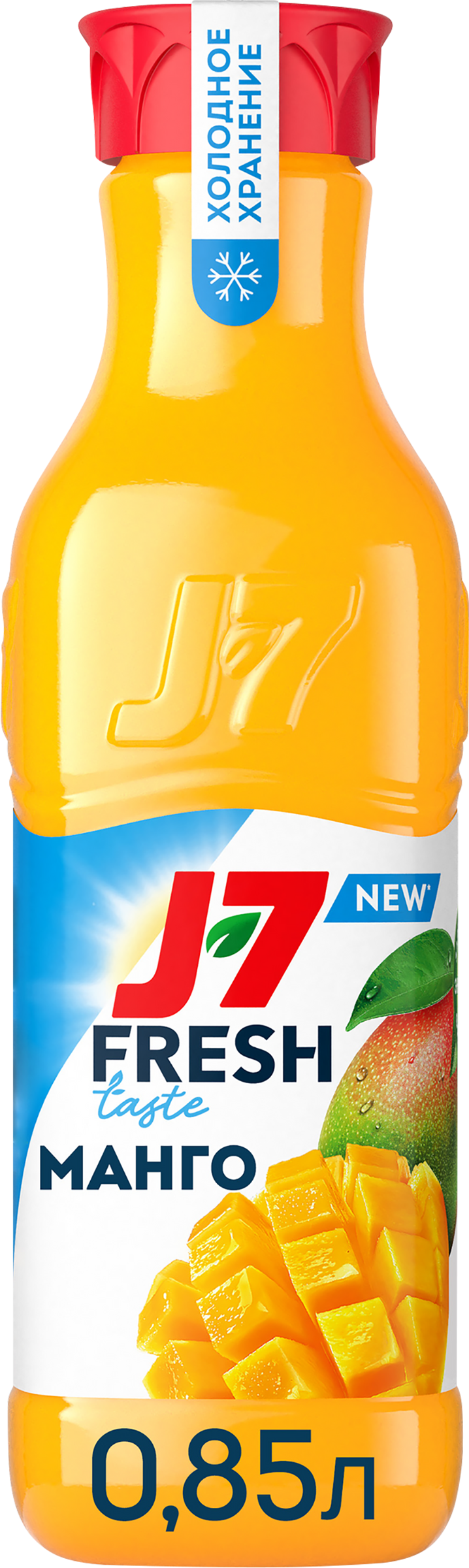 Изображение товара Нектар охлажденный J7 Манго 850 мл натуральный фруктовый напиток