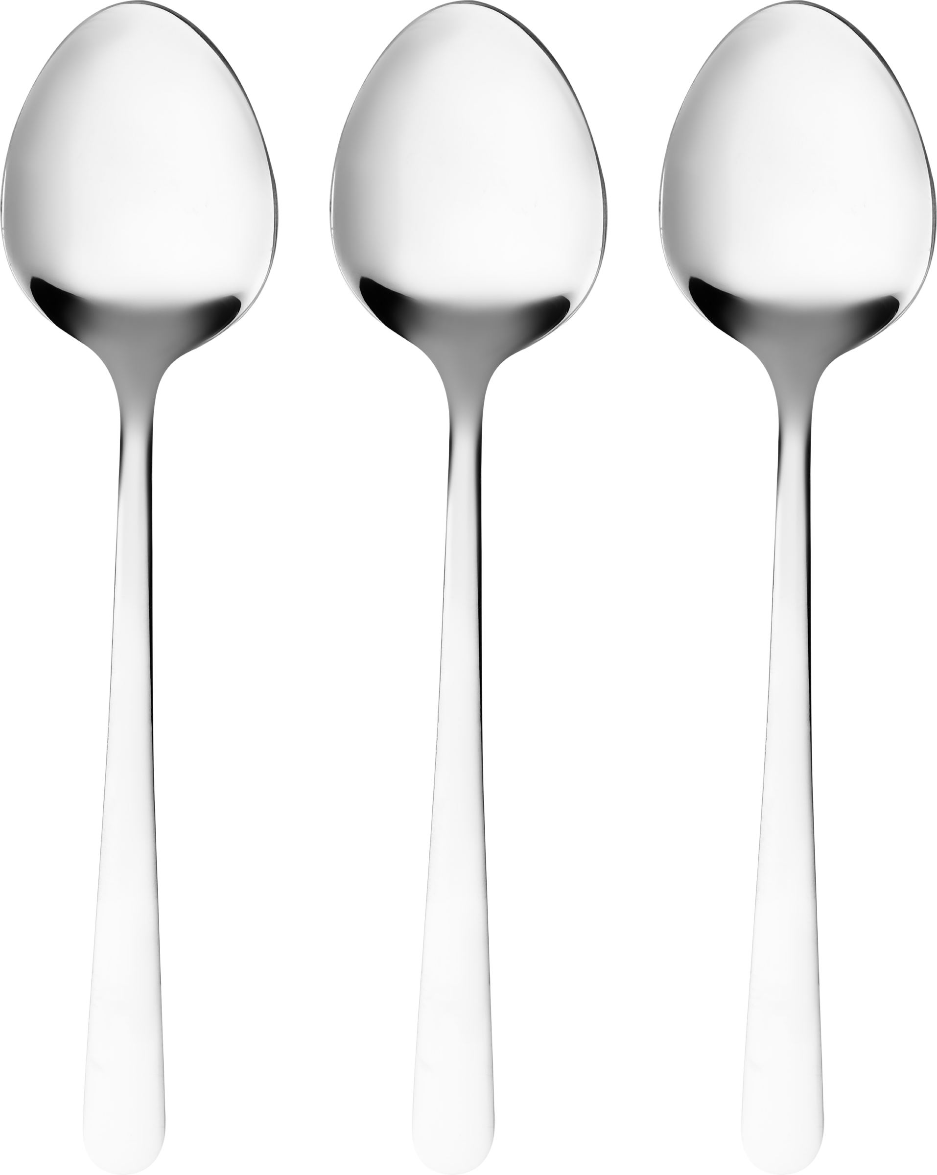 Изображение товара Ложка столовая HOMECLUB Piemont из нержавеющей стали 3 шт