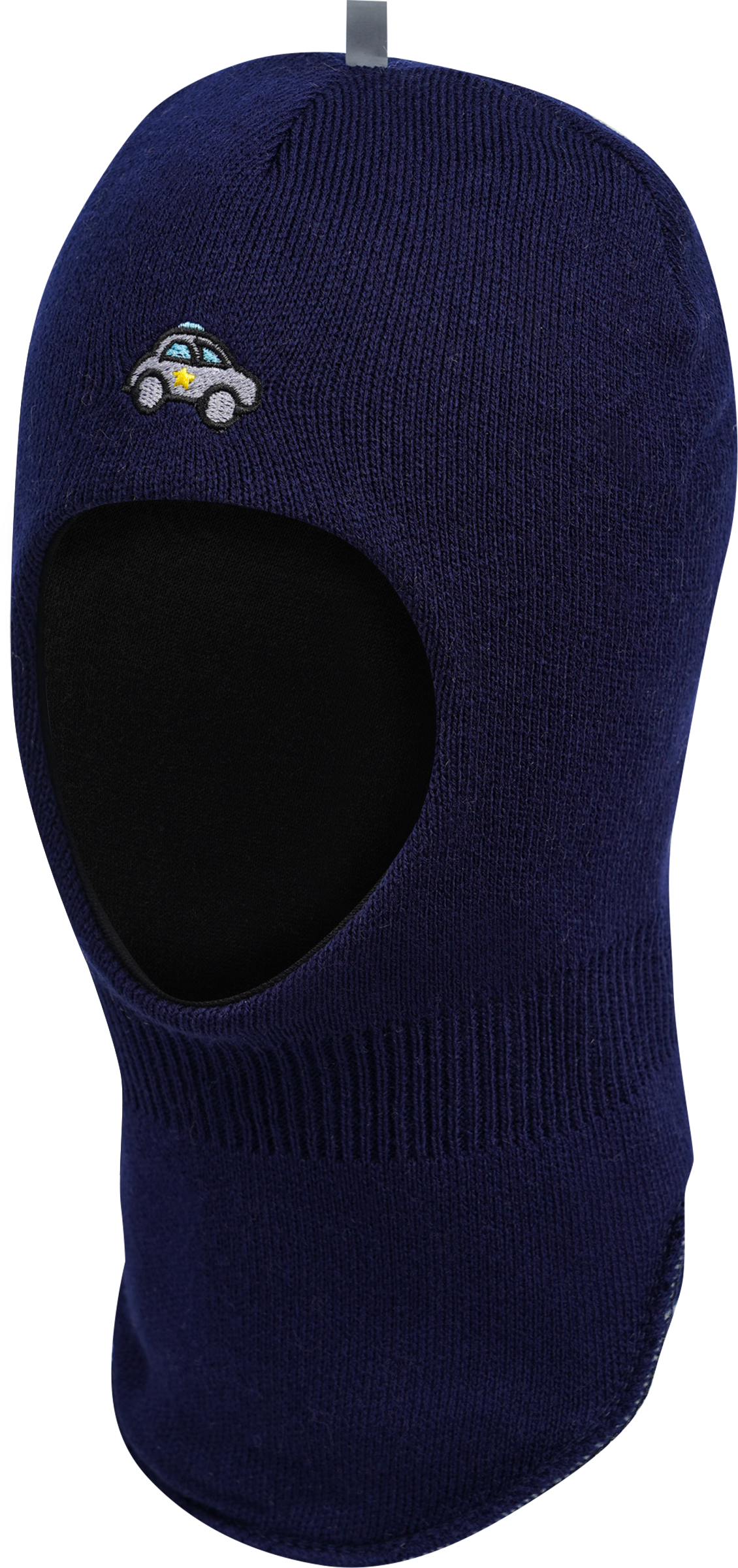 Изображение товара Шапка-шлем для мальчика INWIN р 50-54 темно-синяя защитная зимняя