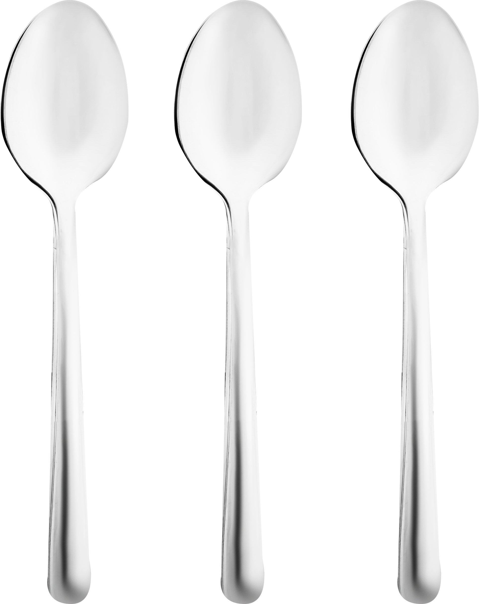 Изображение товара Ложка чайная HOMECLUB Piemont, нержавеющая сталь, 3шт