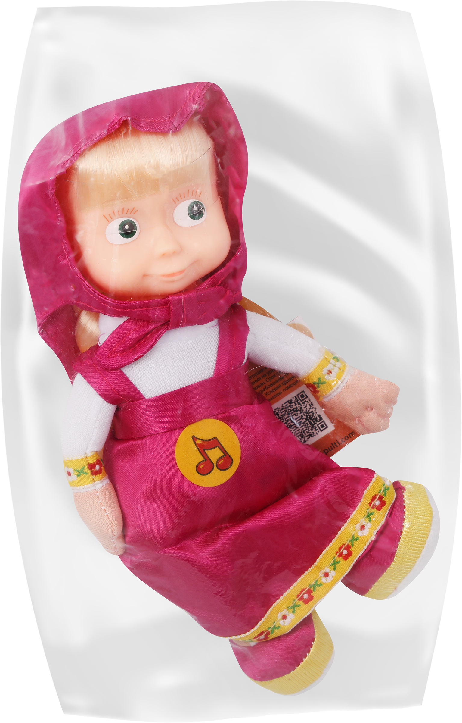 Изображение товара Мягкая озвученная игрушка Маша и Медведь 22см от МУЛЬТИ-ПУЛЬТИ