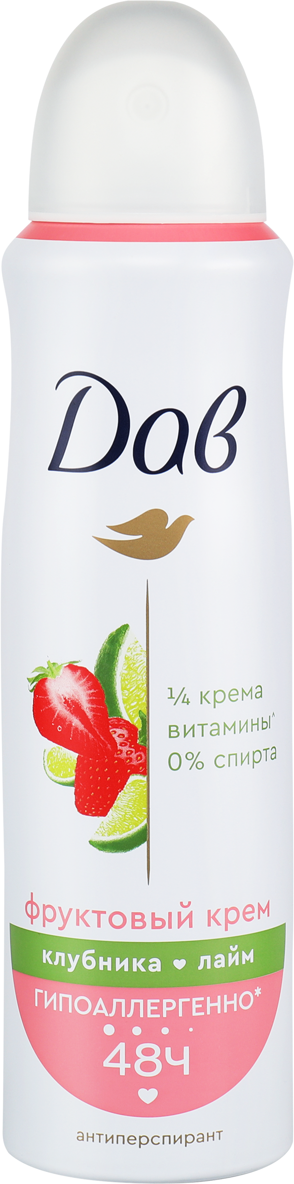 Изображение товара Антиперспирант-спрей женский ДАВ с ароматом клубники и лайма 150мл