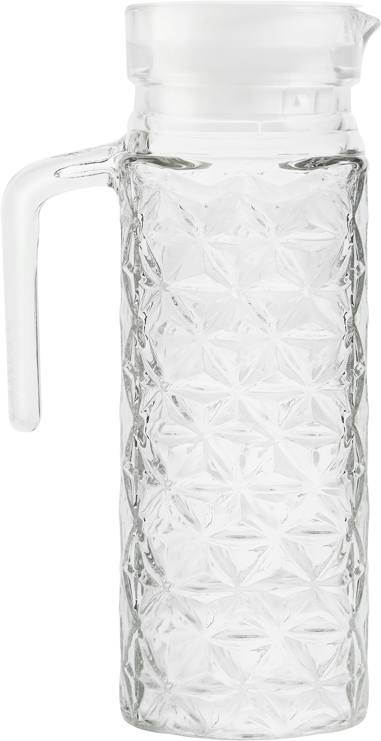 Изображение товара Кувшин HOMECLUB Daily стекло пластик 1.1л Арт. ZSSH стильный дизайн