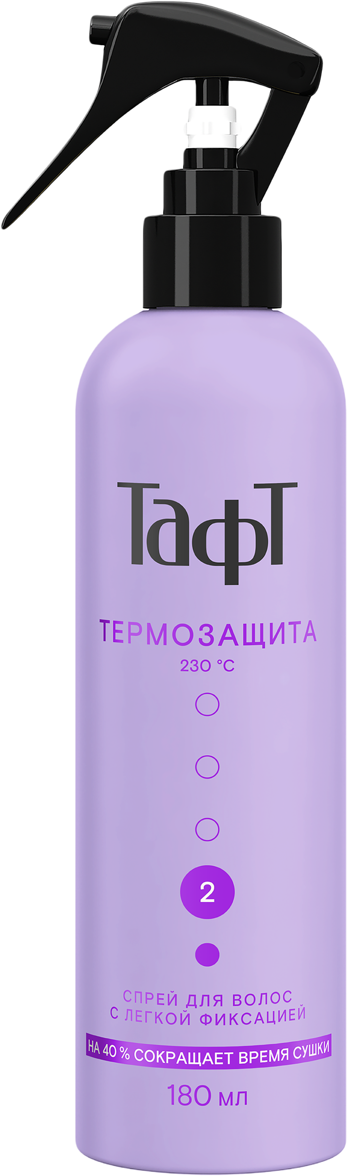 Изображение товара Спрей для укладки волос ТАФТ термозащитный, 180мл