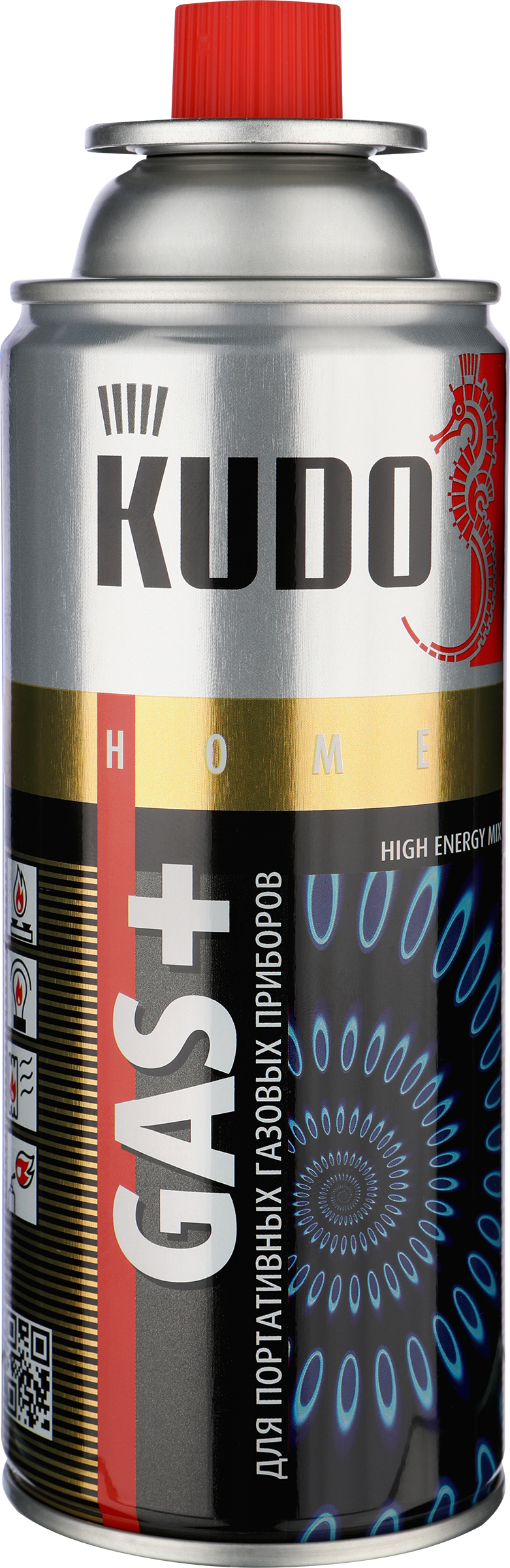 Изображение товара Газ для портативных газовых приборов KUDO Универсальный, Арт. KU-H403s