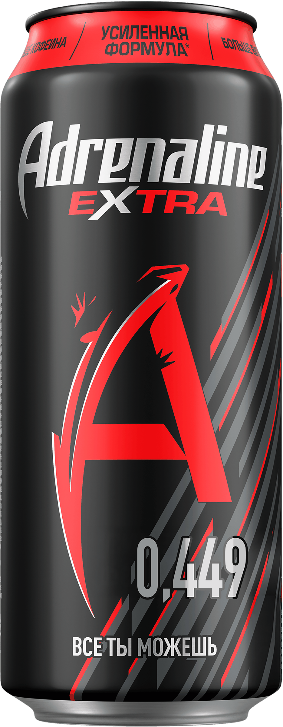 Изображение товара Энергетический напиток ADRENALINE Rush Extra 0,449л