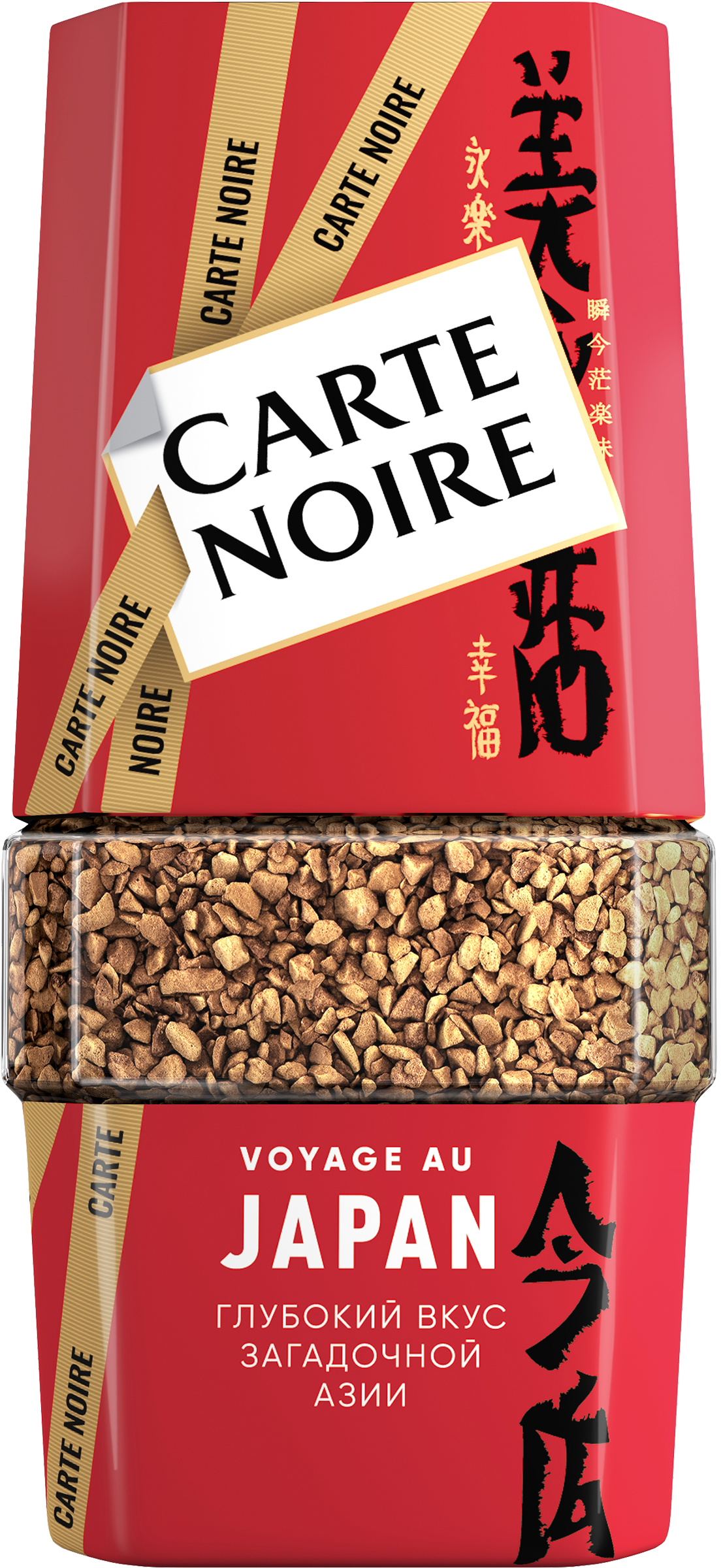 Изображение товара Кофе растворимый CARTE NOIRE Voyage Au Japan Путешествие в Японию, сублимированный, 90г