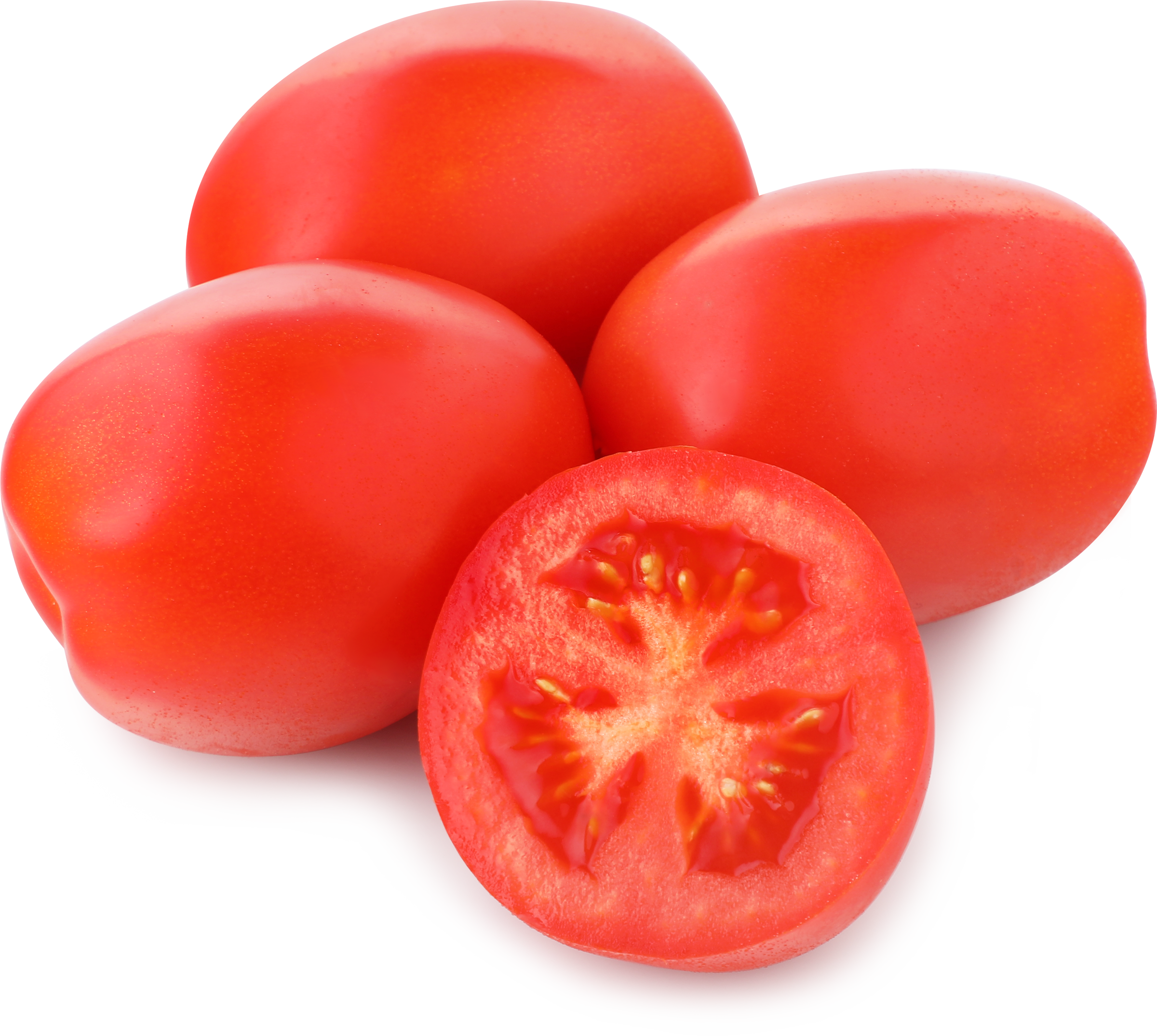 Изображение товара Томаты сливовидные красные в упаковке 450г